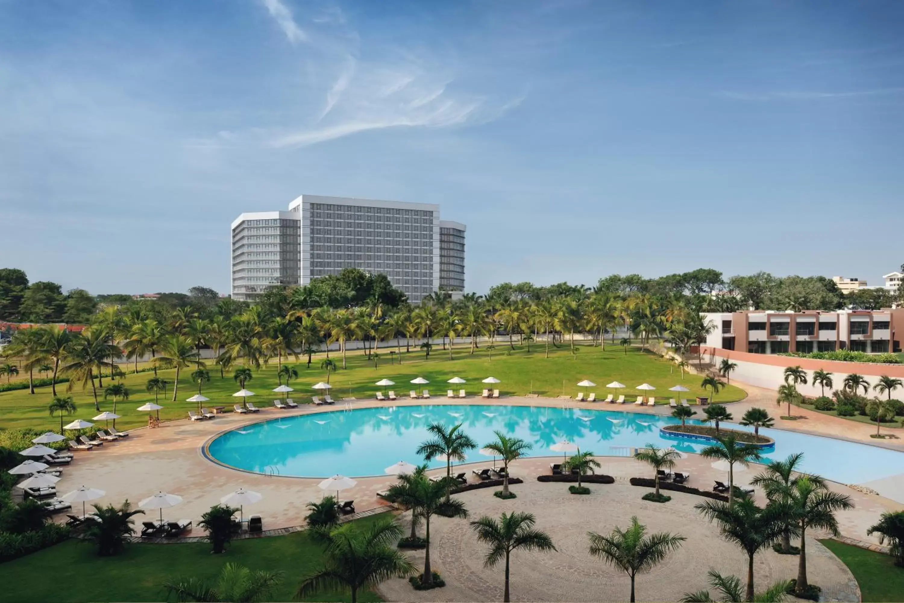 Garden view, Swimming Pool in Mövenpick Ambassador Hotel Accra