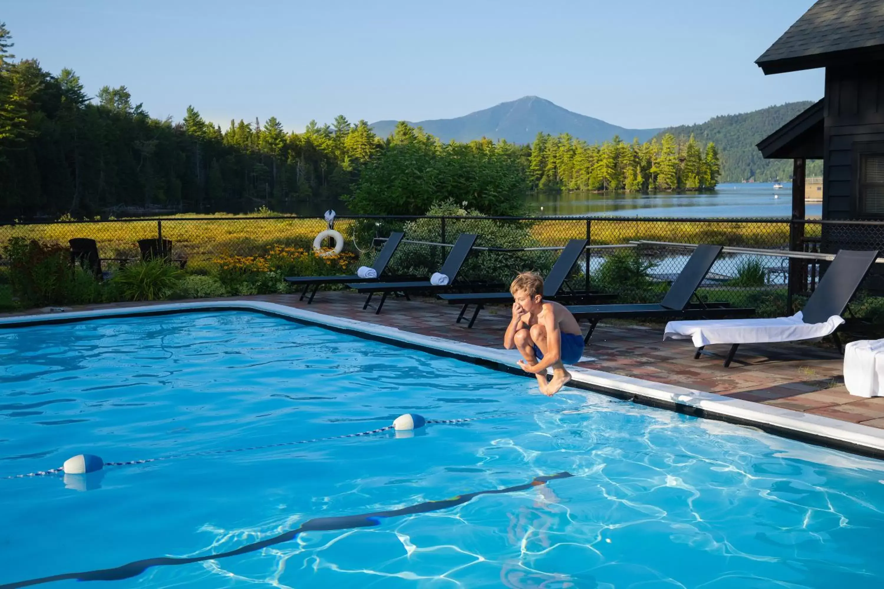 People, Swimming Pool in Placid Bay Hotel