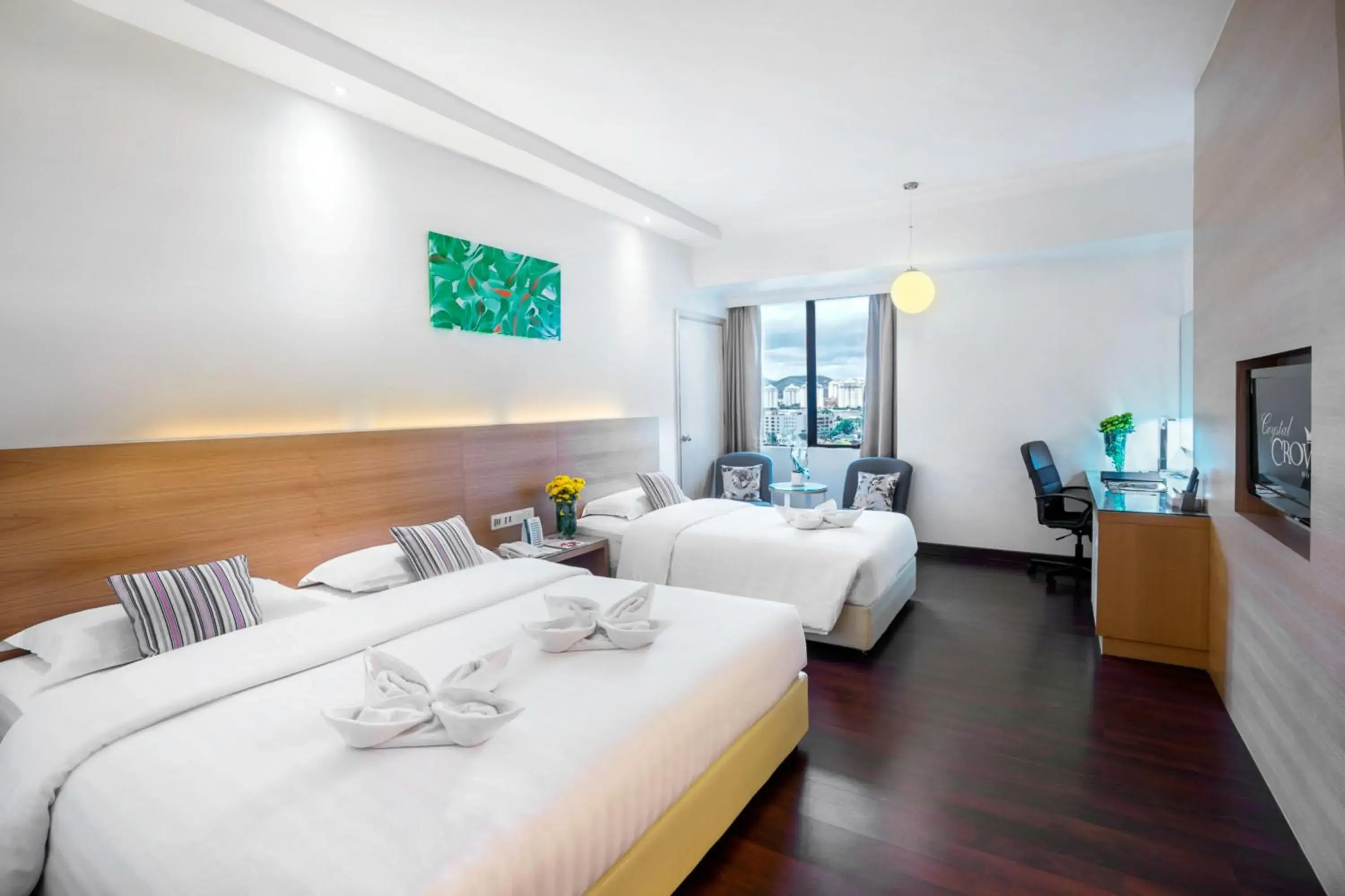 Bed in Crystal Crown Hotel Petaling Jaya Bed in Crystal Crown Hotel Petaling Jaya