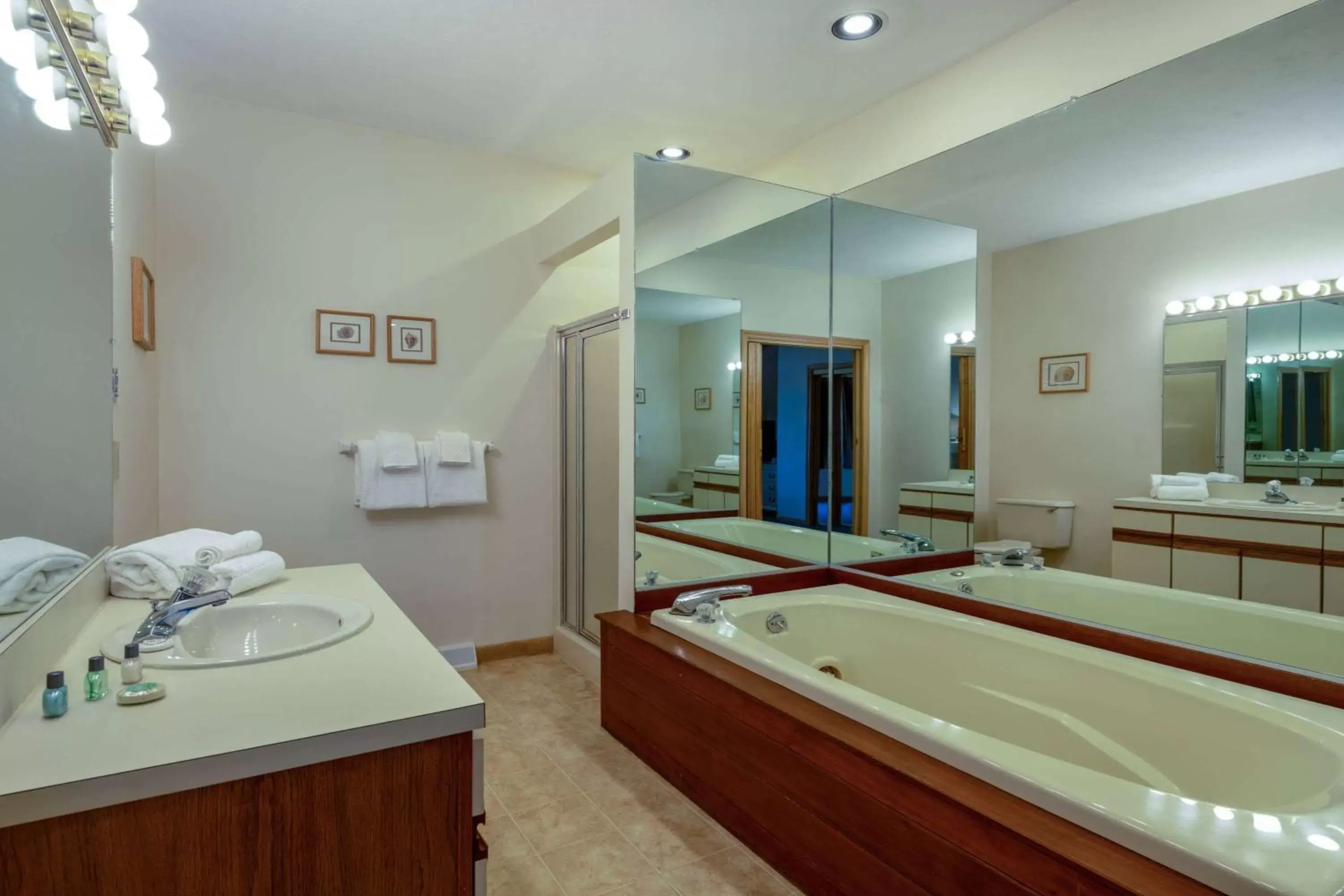 TV and multimedia, Bathroom in Southcape Resort Mashpee a Ramada by Wyndham