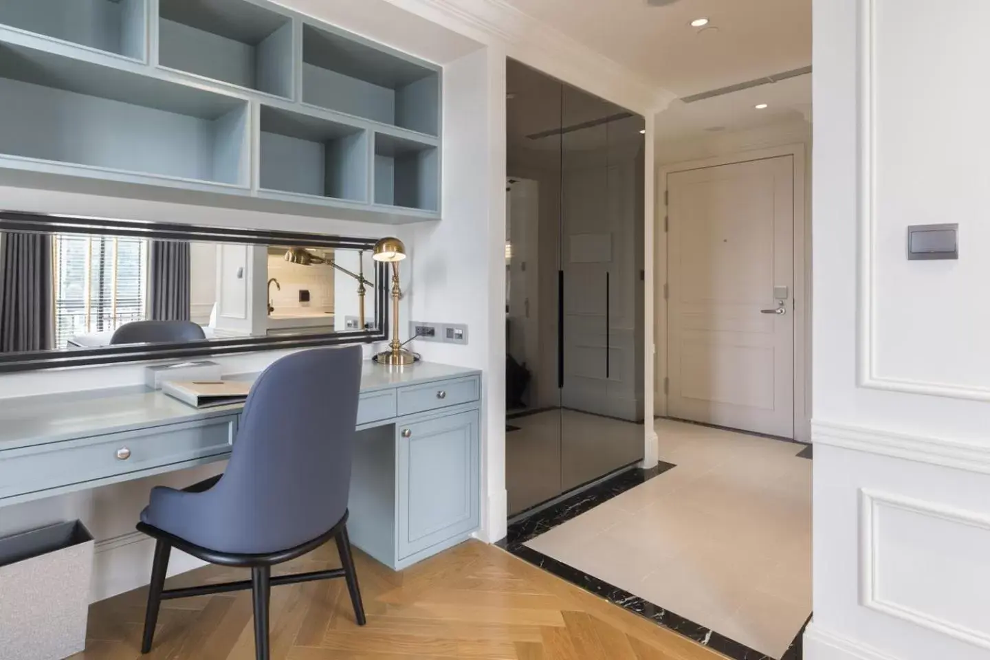 wardrobe, Kitchen/Kitchenette in Bach Suites Saigon, a Member of Design Hotels