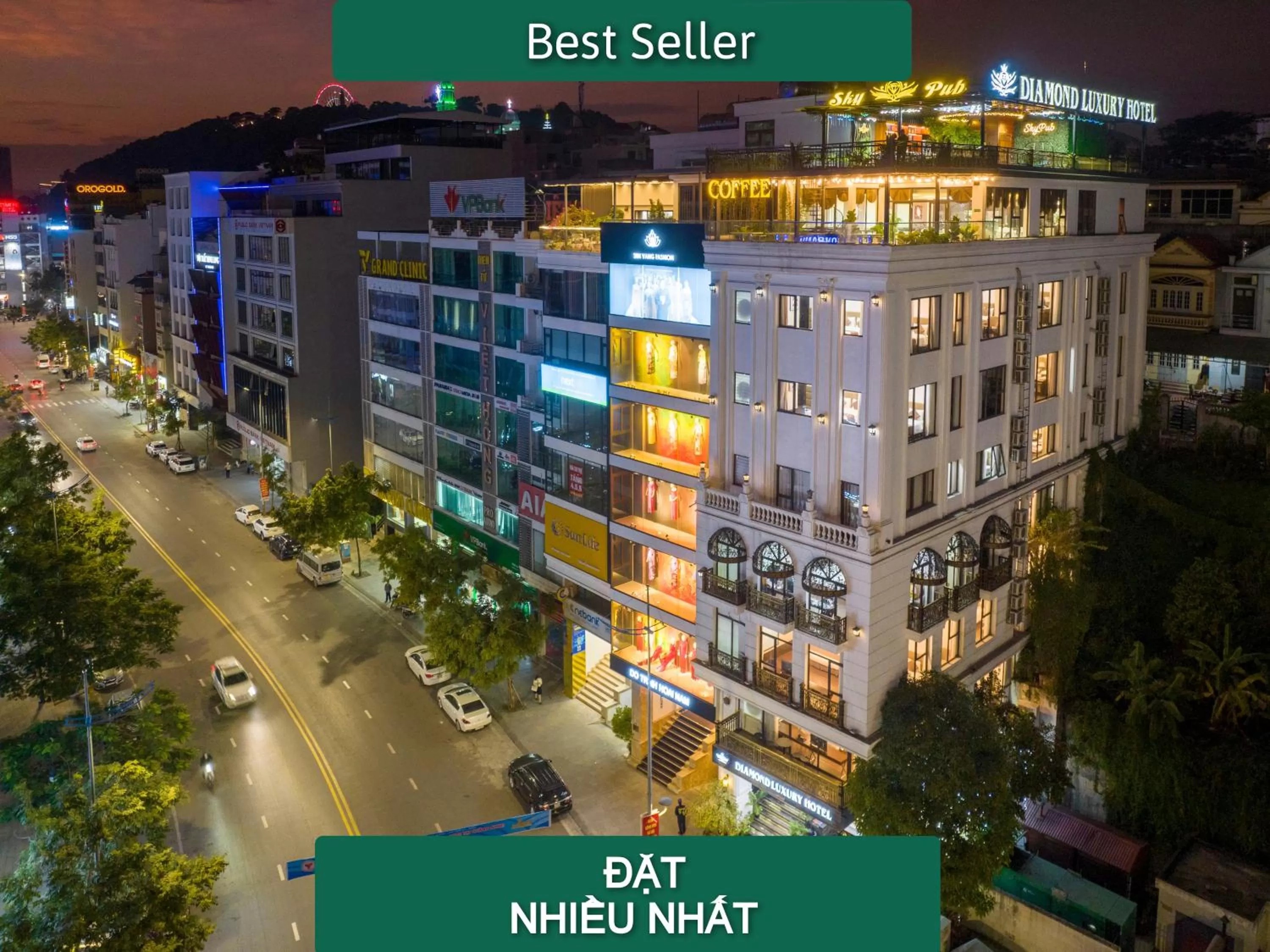 Property building in Diamond Luxury Hotel