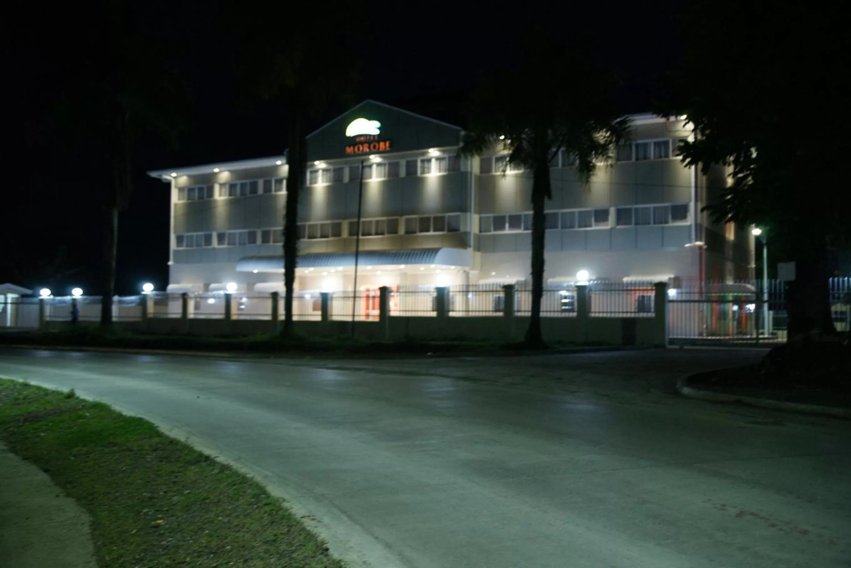 Off site in Hotel Morobe