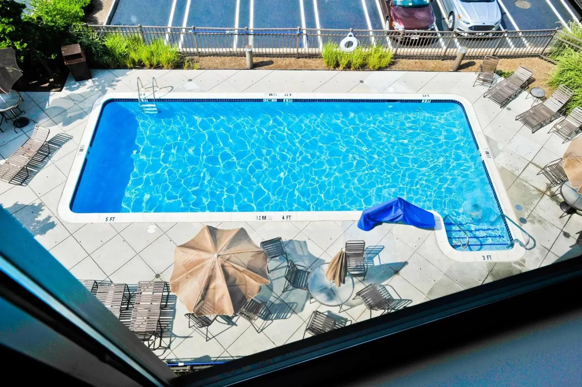 Swimming pool, Pool View in Hampton Inn Harrisburg-East/Hershey