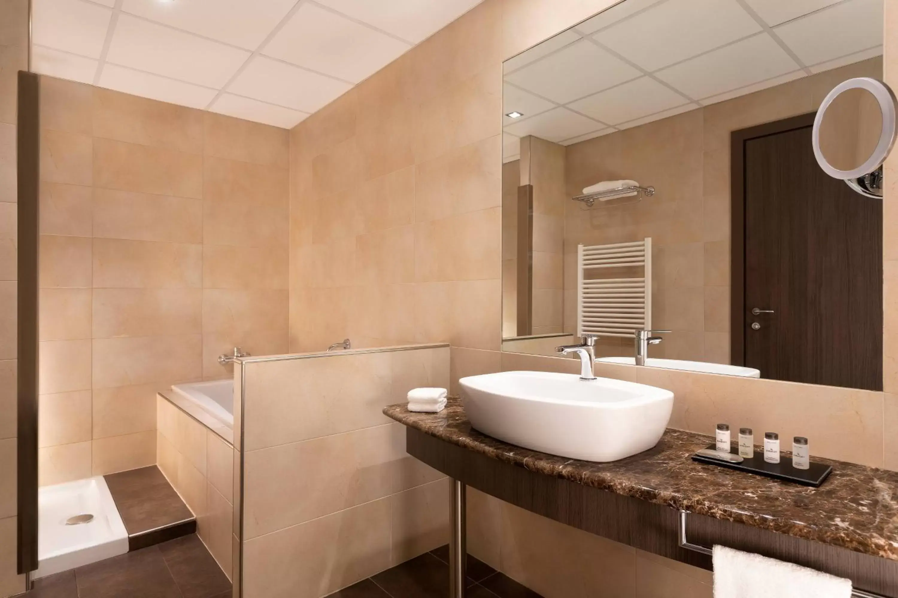 Bathroom in Sheraton Milan Malpensa Airport Hotel & Conference Centre