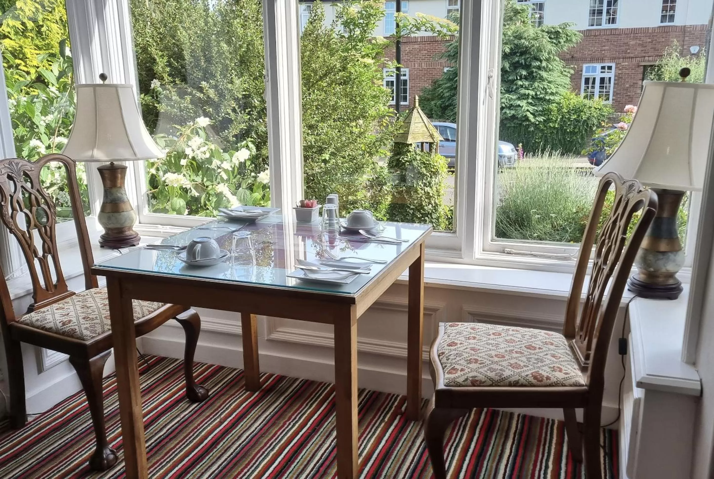 Decorative detail in St George's Guest House