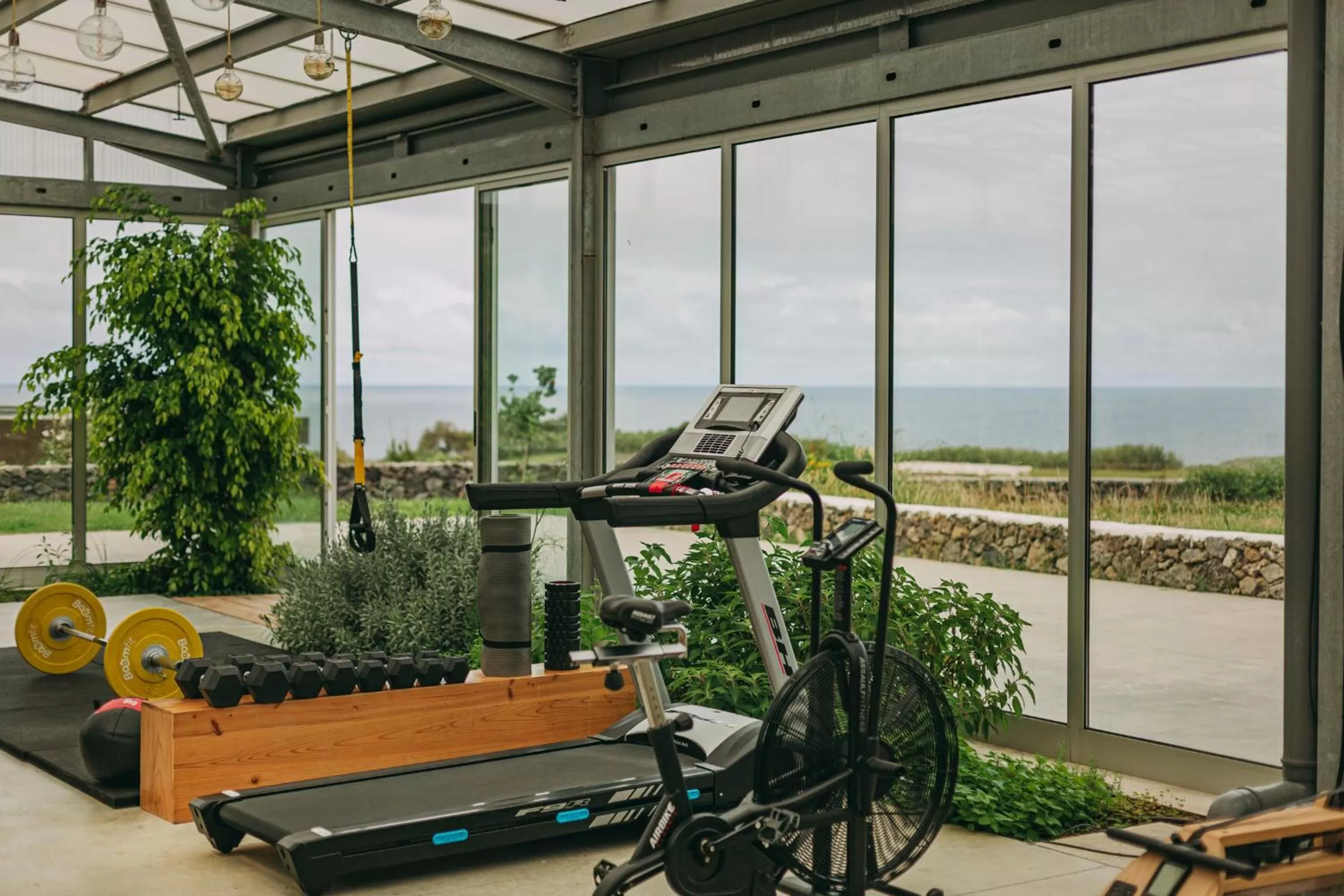 Fitness centre/facilities in Santa Barbara Eco-Beach Resort