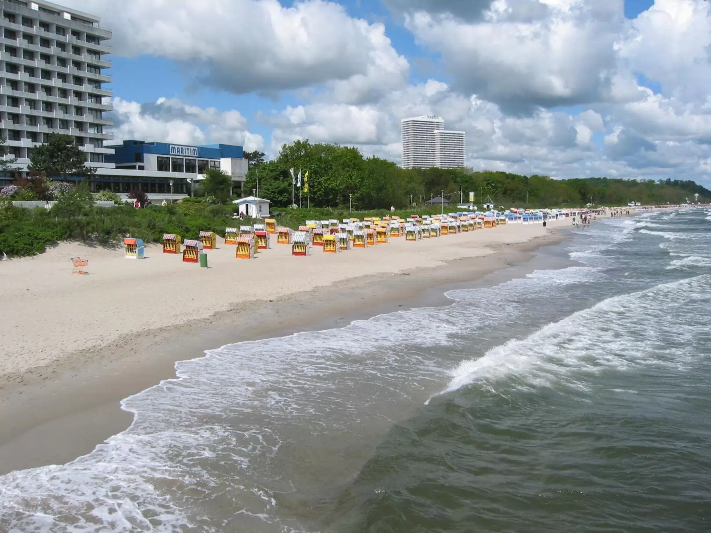 Beach in Hotel Villa Gropius