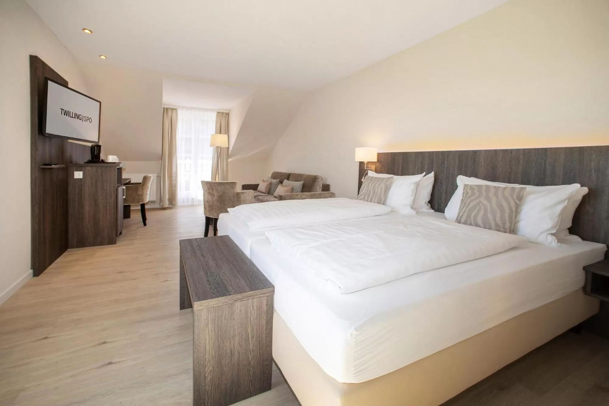 Bed in Hotel Twilling