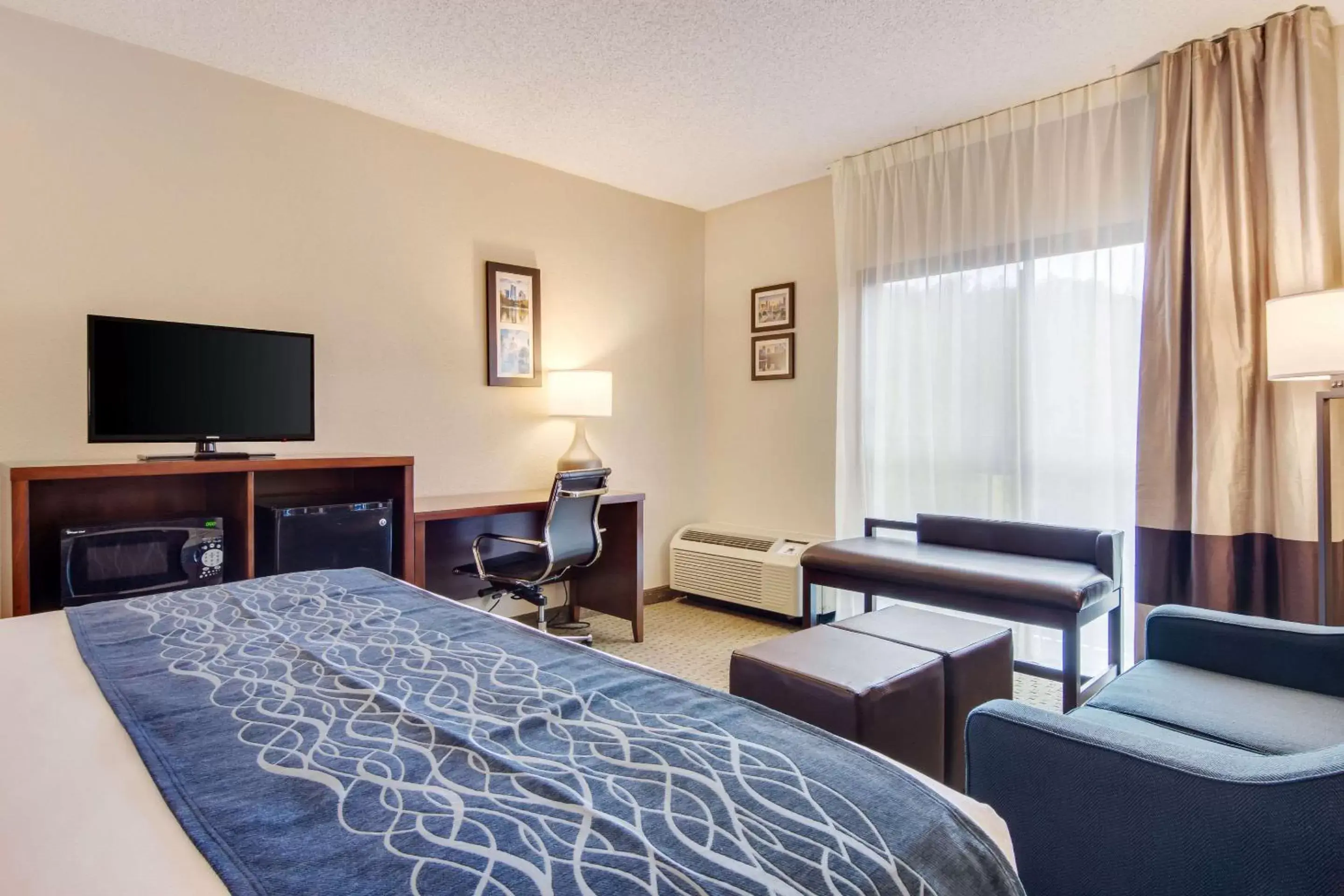 Photo of the whole room, TV/Entertainment Center in Comfort Inn Roswell-Dunwoody
