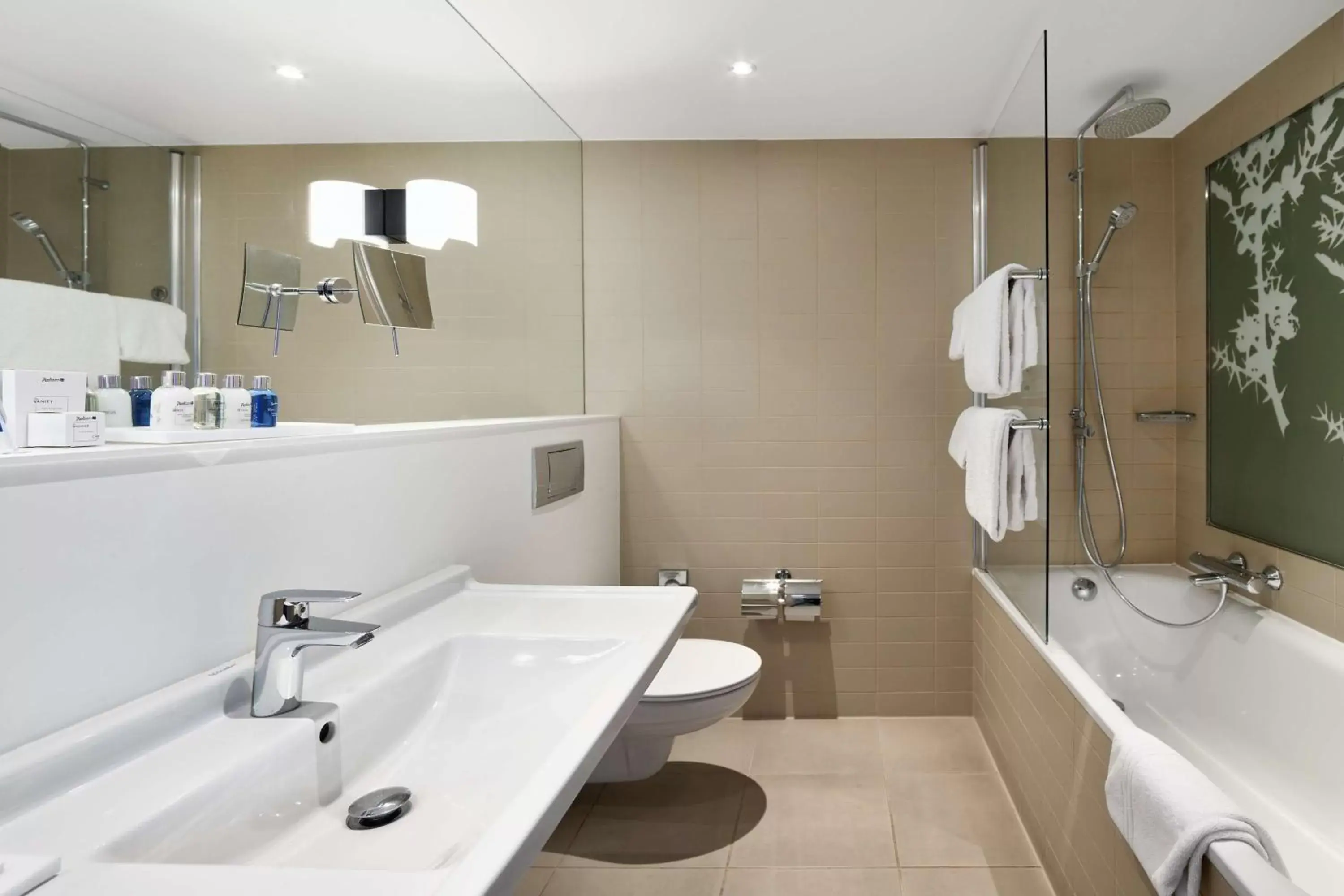 Bathroom in Radisson Blu Hotel, Hasselt