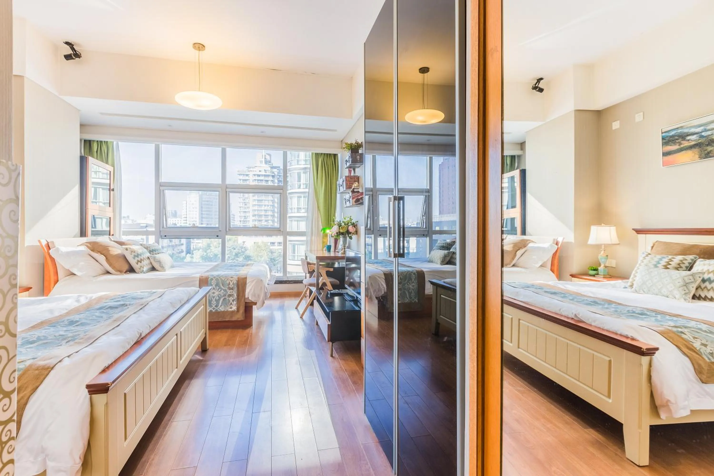 Bed in Westlake 7 Service Apartment