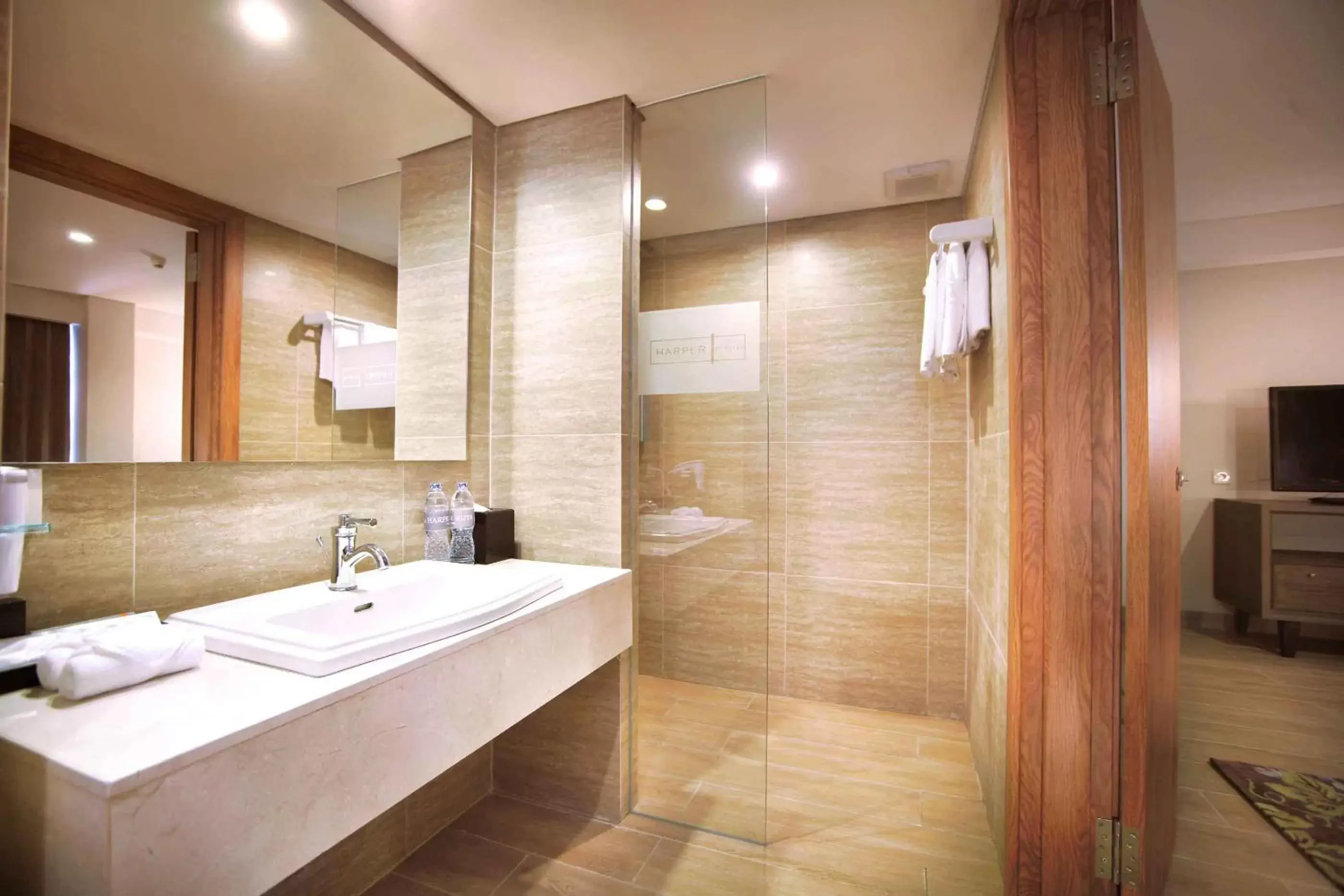 Bathroom in Harper Kuta Hotel by ASTON
