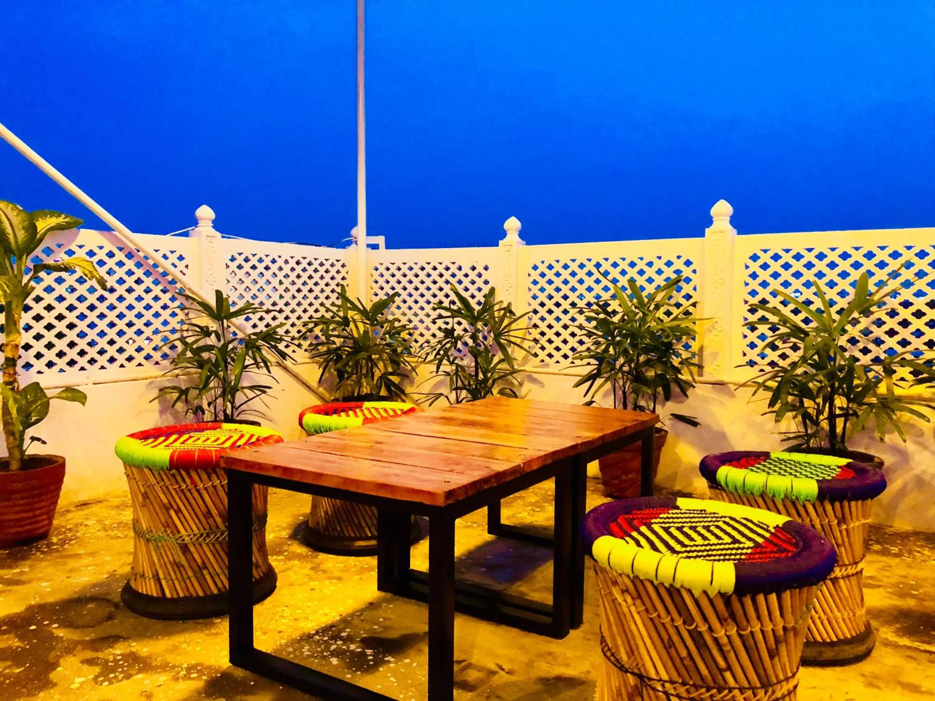 Restaurant/places to eat in Tuk Tuk Backpackers- Near Jaipur Train Station