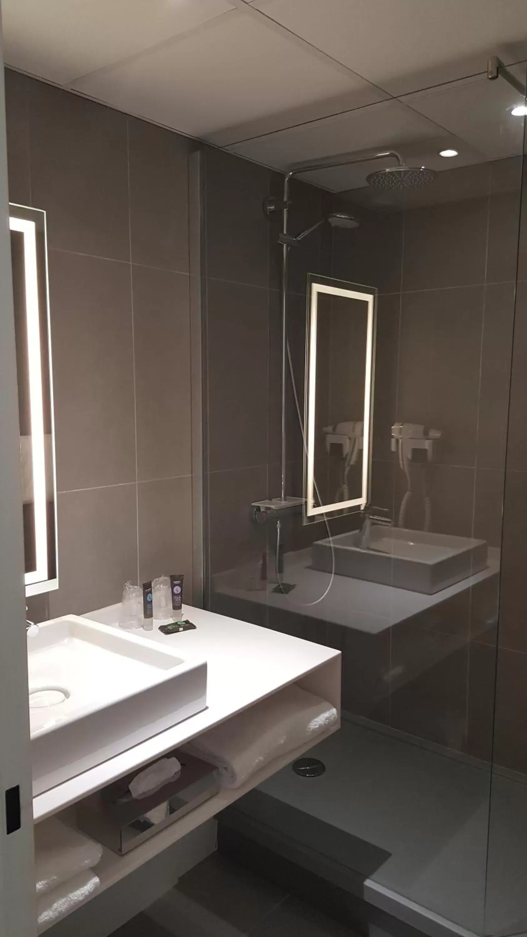 Bathroom in Novotel Narbonne Sud A9/A61