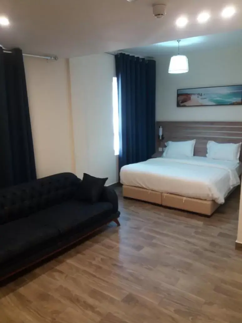 Family Room with Side Sea View in La Riva Hotel Family Room with Side Sea View in La Riva Hotel