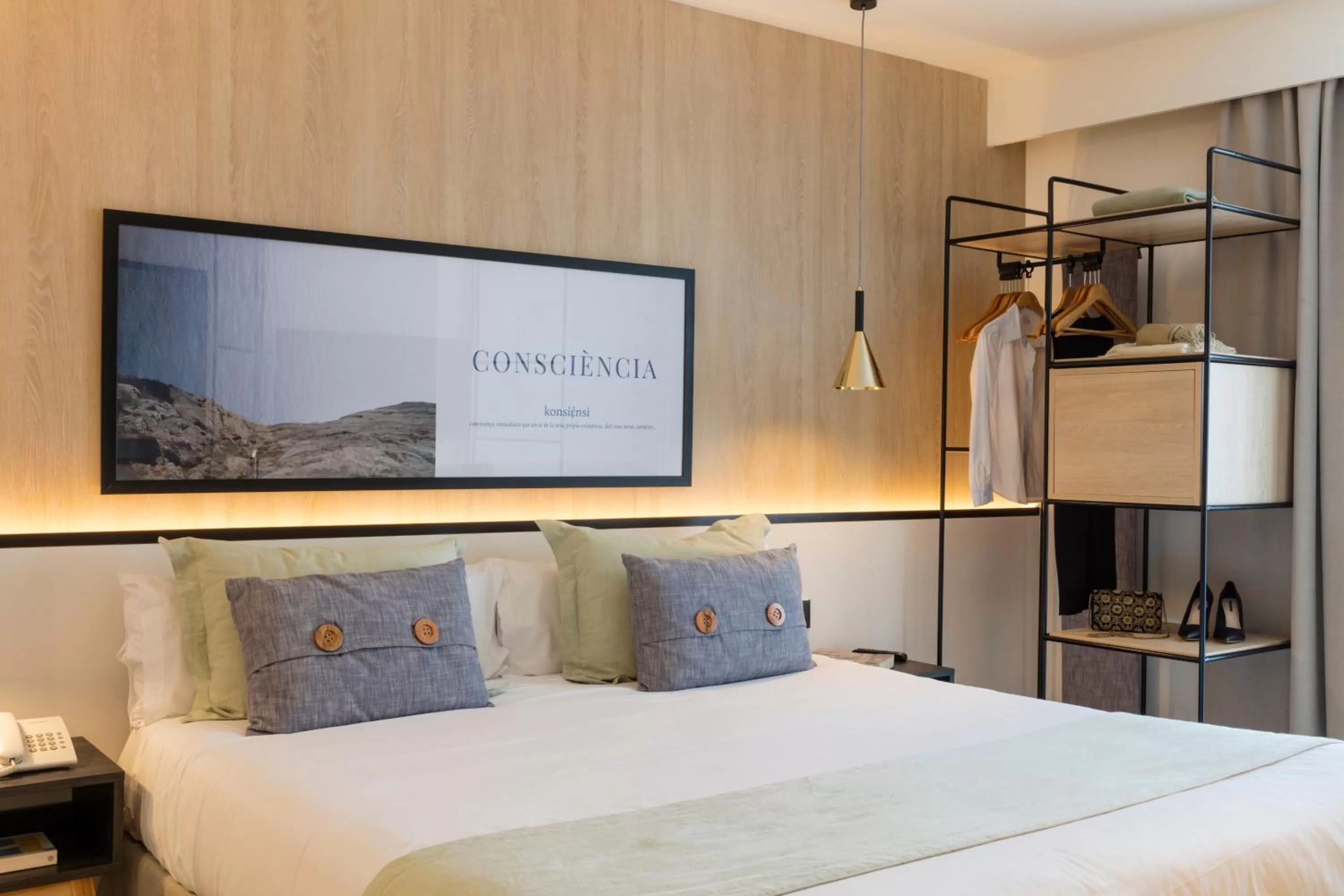 Bed in Ars Magna Bleisure Hotel