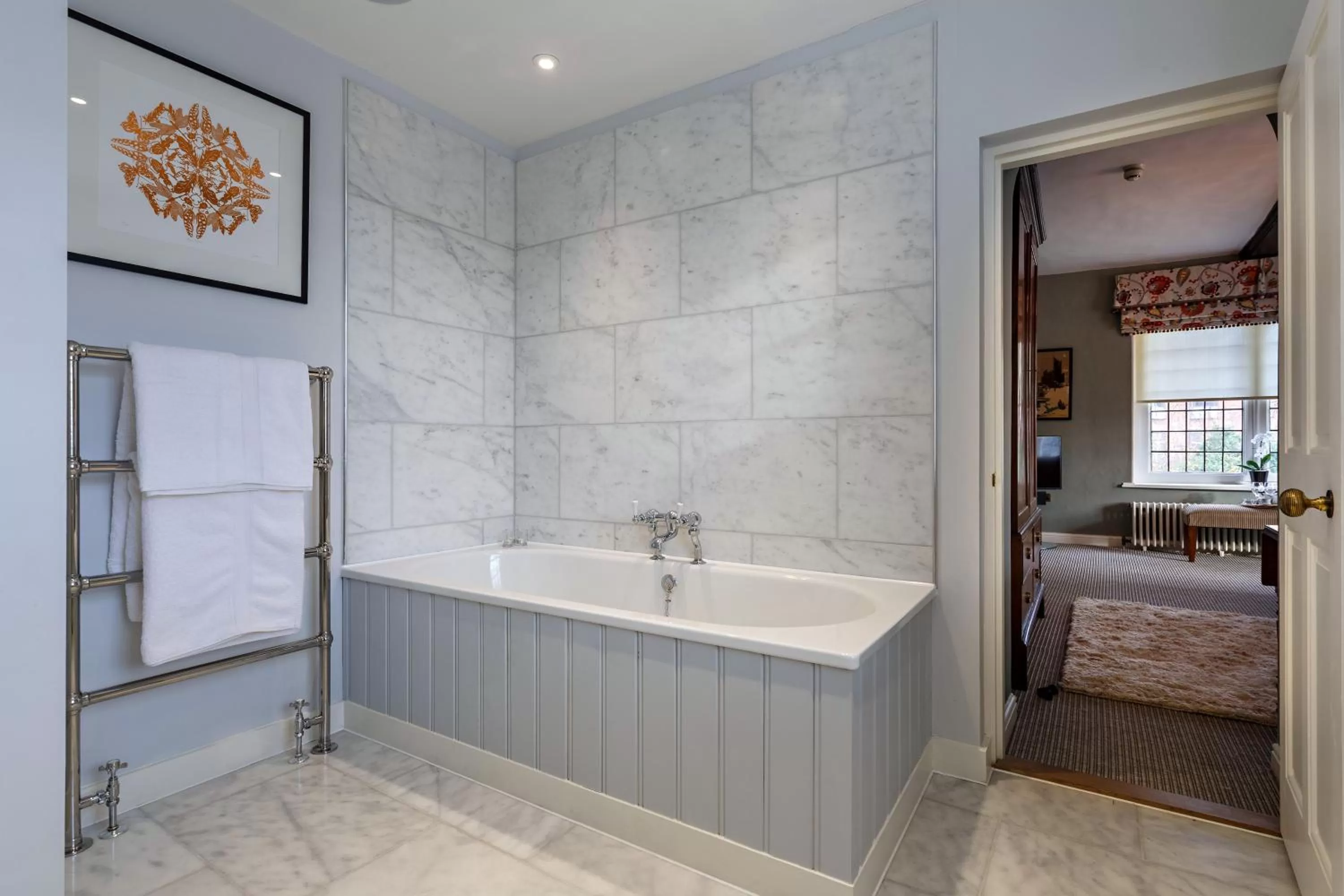 Bathroom in The Assembly House in central Norwich