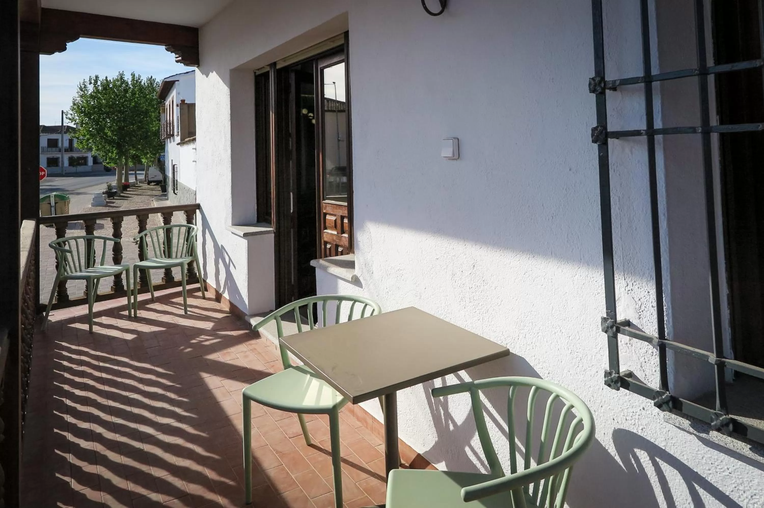 Balcony/Terrace in Tomé, casa de huéspedes