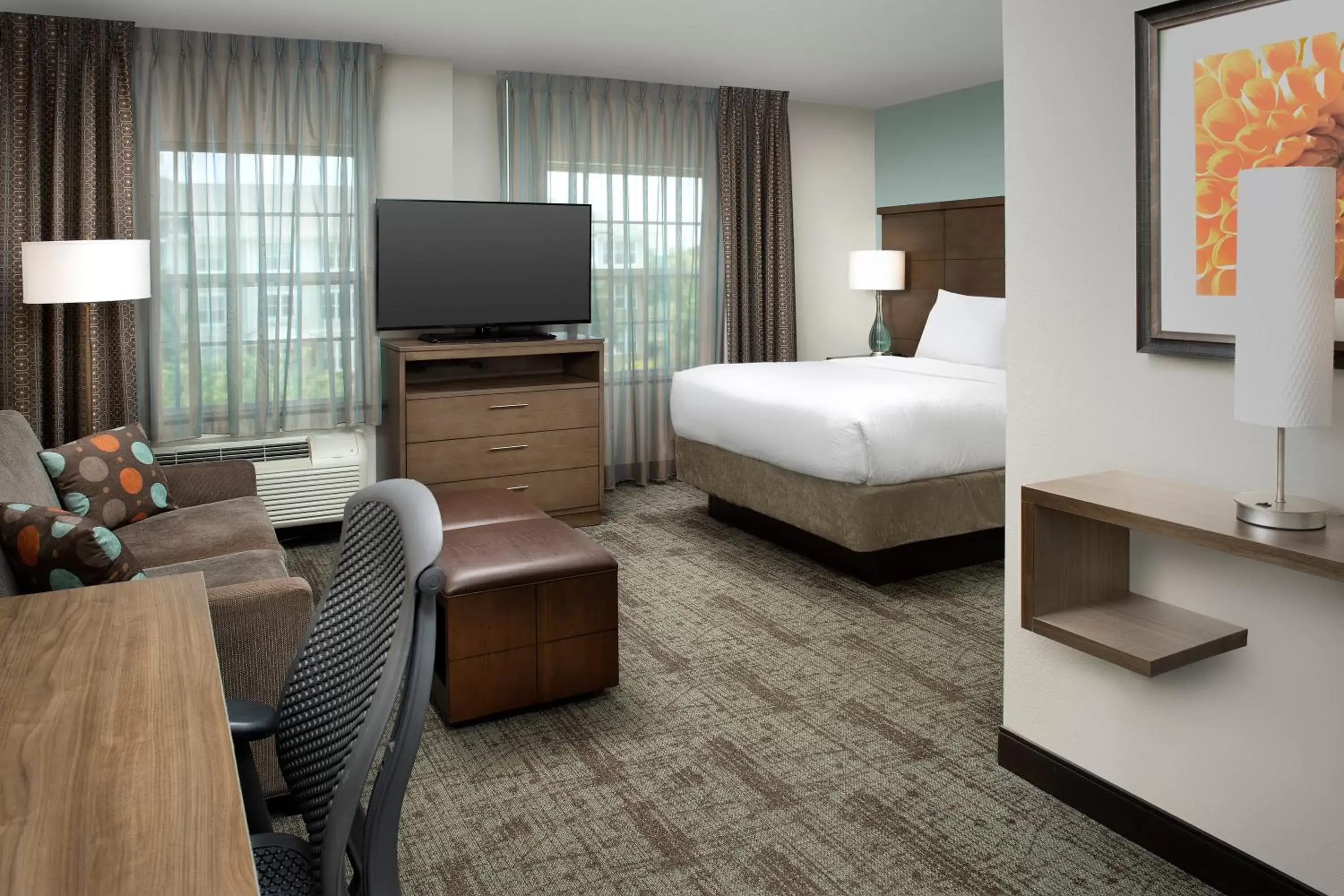 TV and multimedia, TV/Entertainment Center in Staybridge Suites Greenville I-85 Woodruff Road, an IHG Hotel