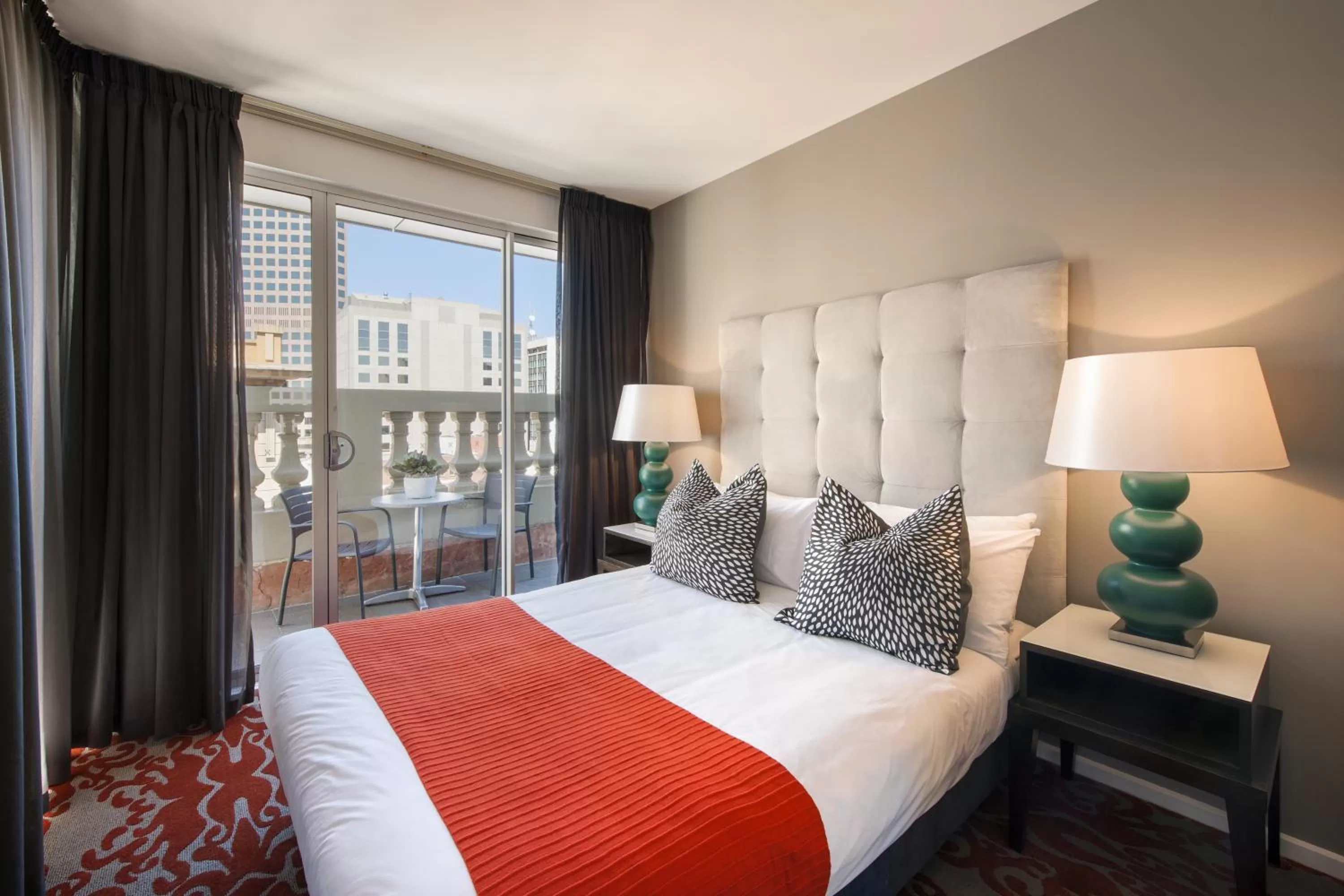 Bedroom, Bed in Miller Apartments