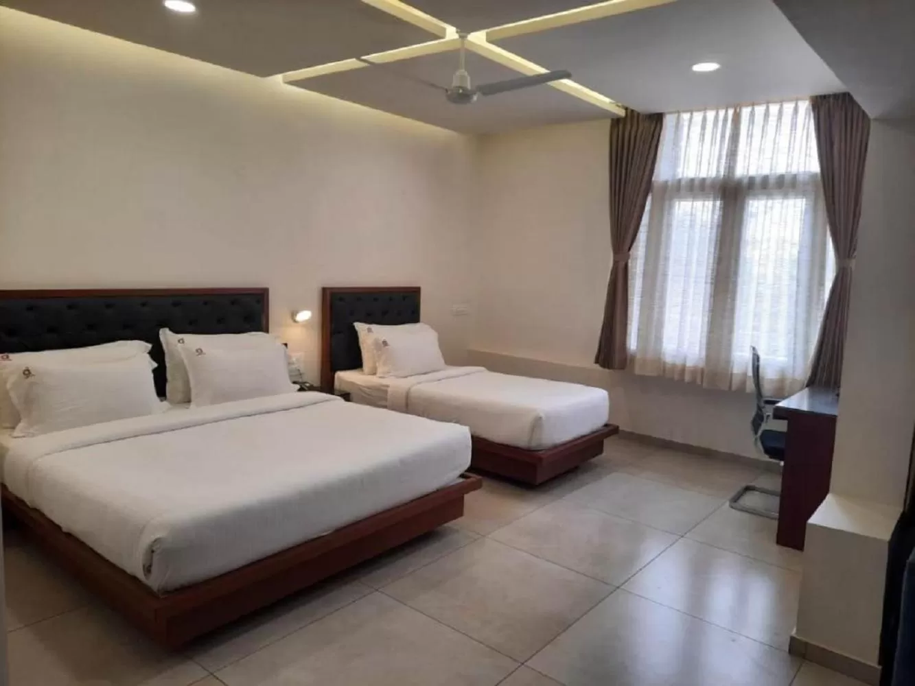 Bedroom, Bed in Ashok inn