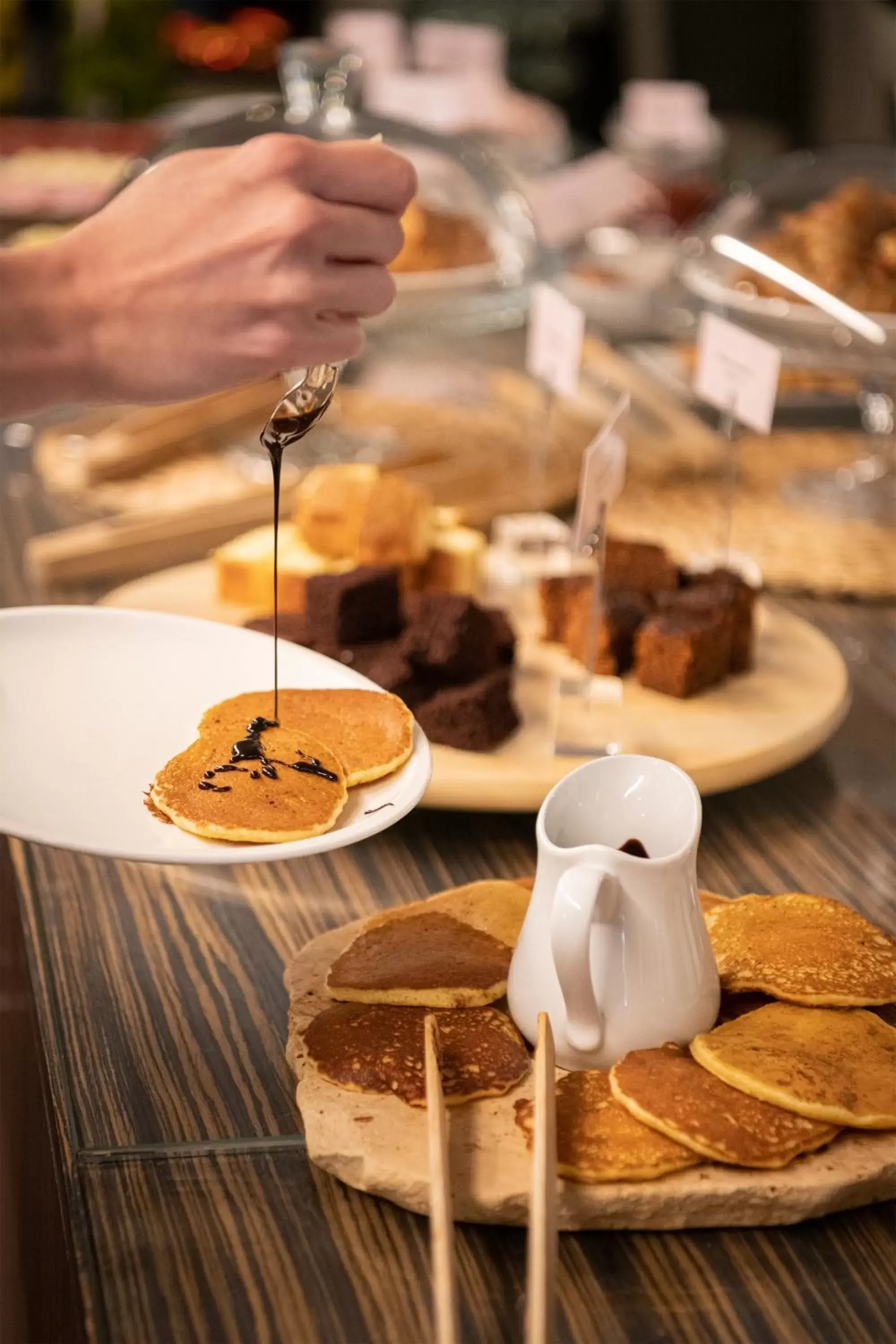 Breakfast in Hotel Plaza Breakfast in Hotel Plaza