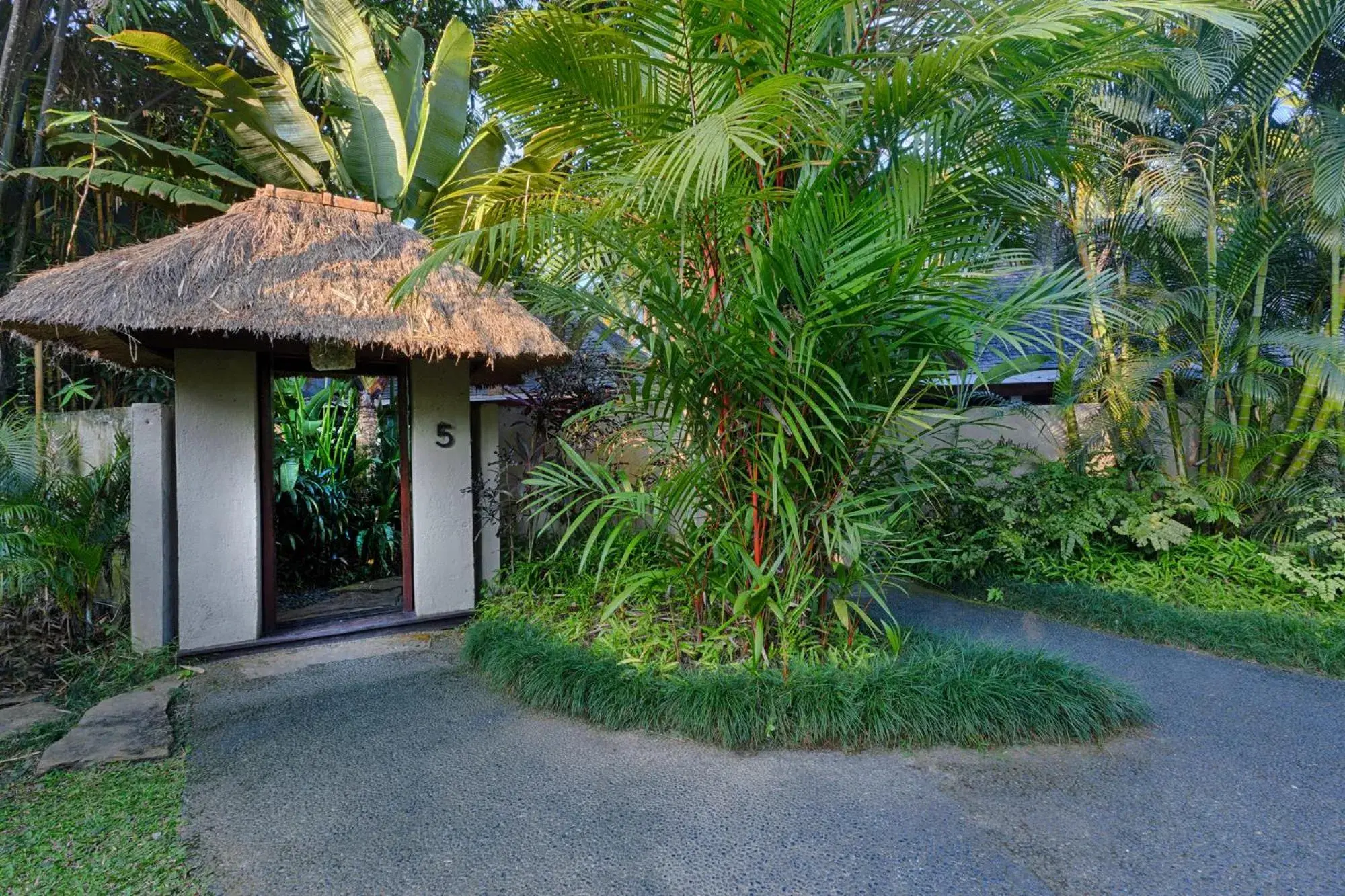 Garden in Temuku Villas Ubud - CHSE Certified