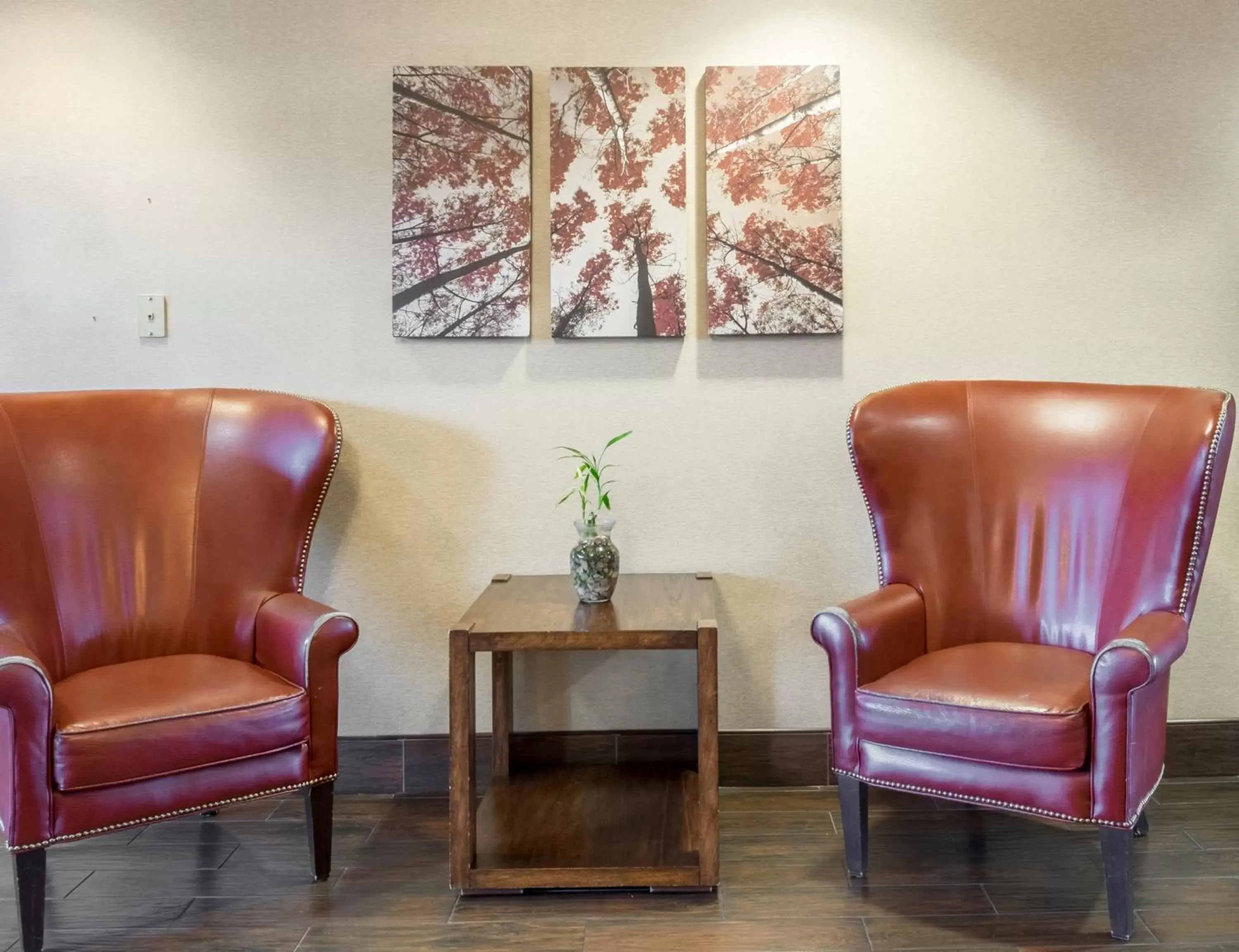Lobby or reception, Seating Area in Red Roof Inn & Suites Dover Downtown