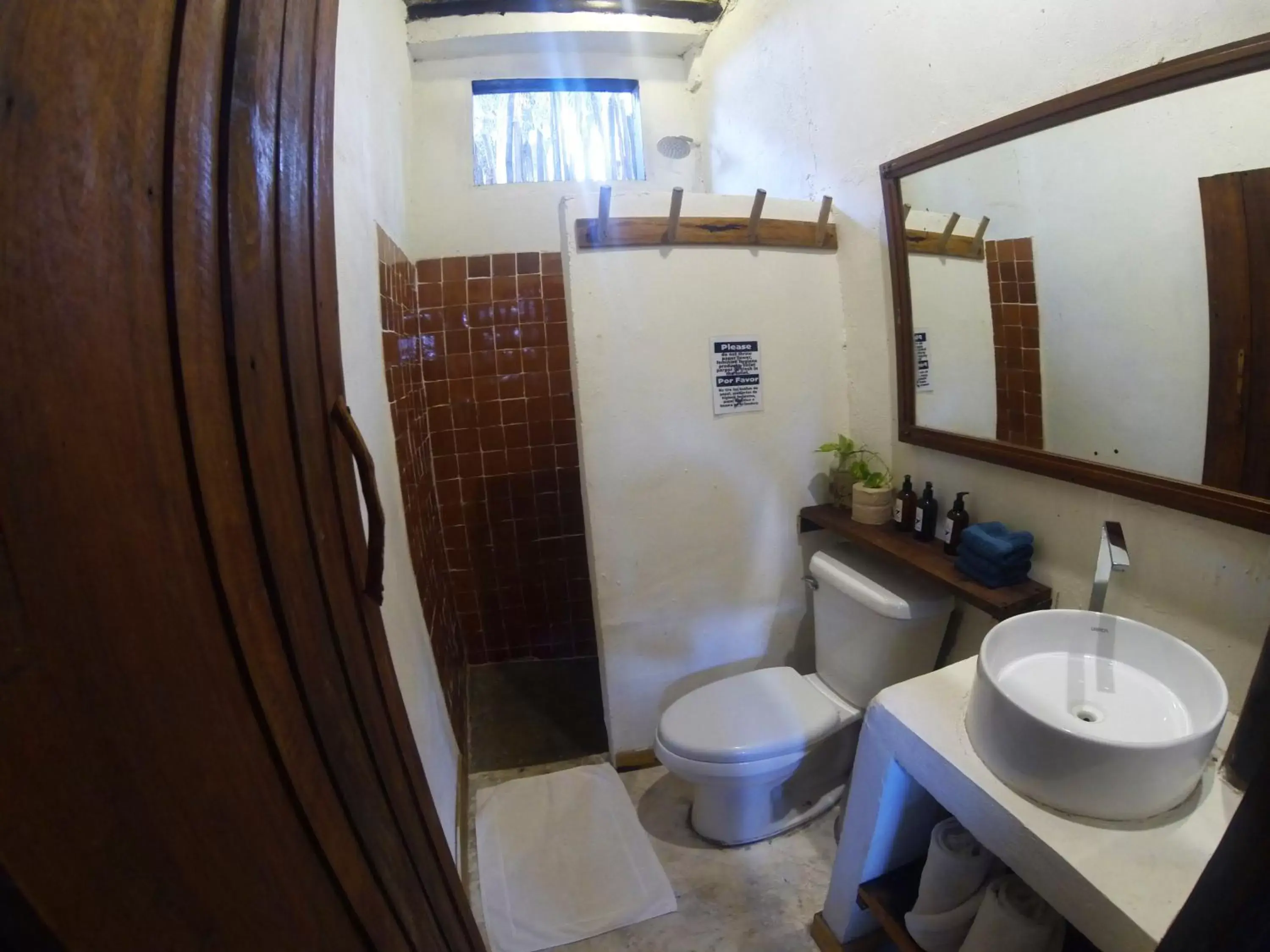 Bathroom in Sivana Tulum