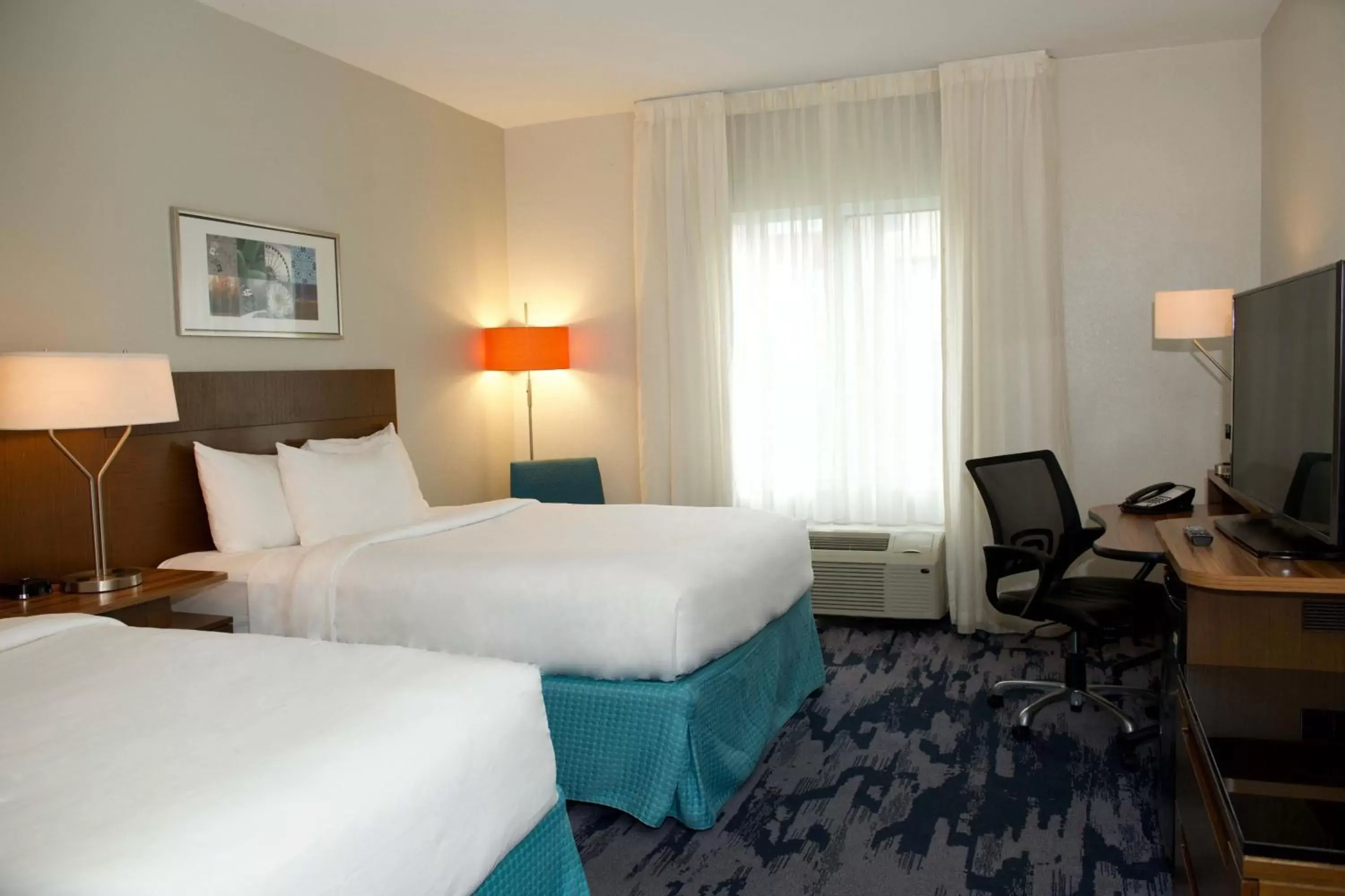 Bedroom, Bed in Fairfield Inn and Suites Memphis Germantown