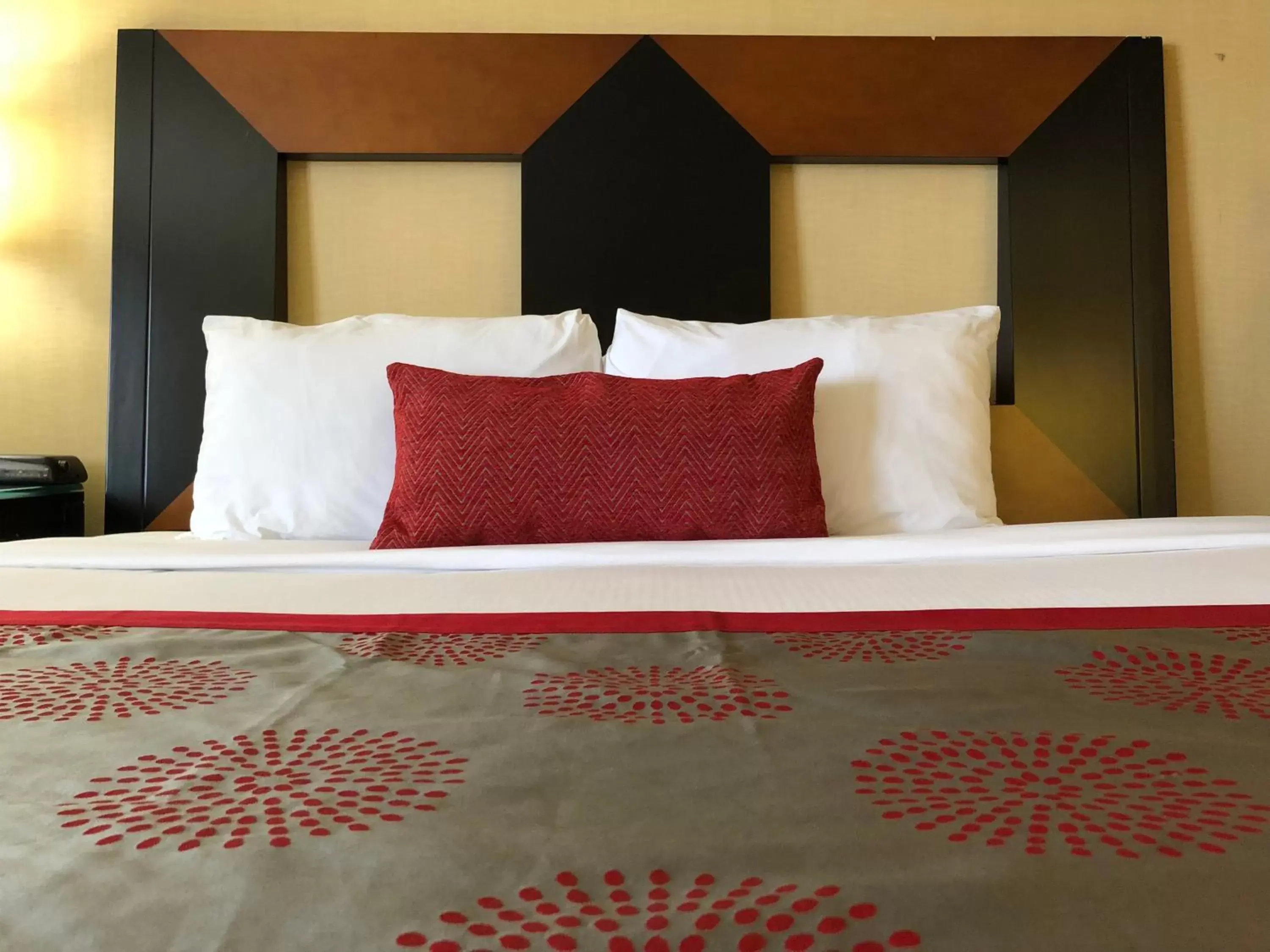 Decorative detail, Bed in Ramada by Wyndham San Diego National City