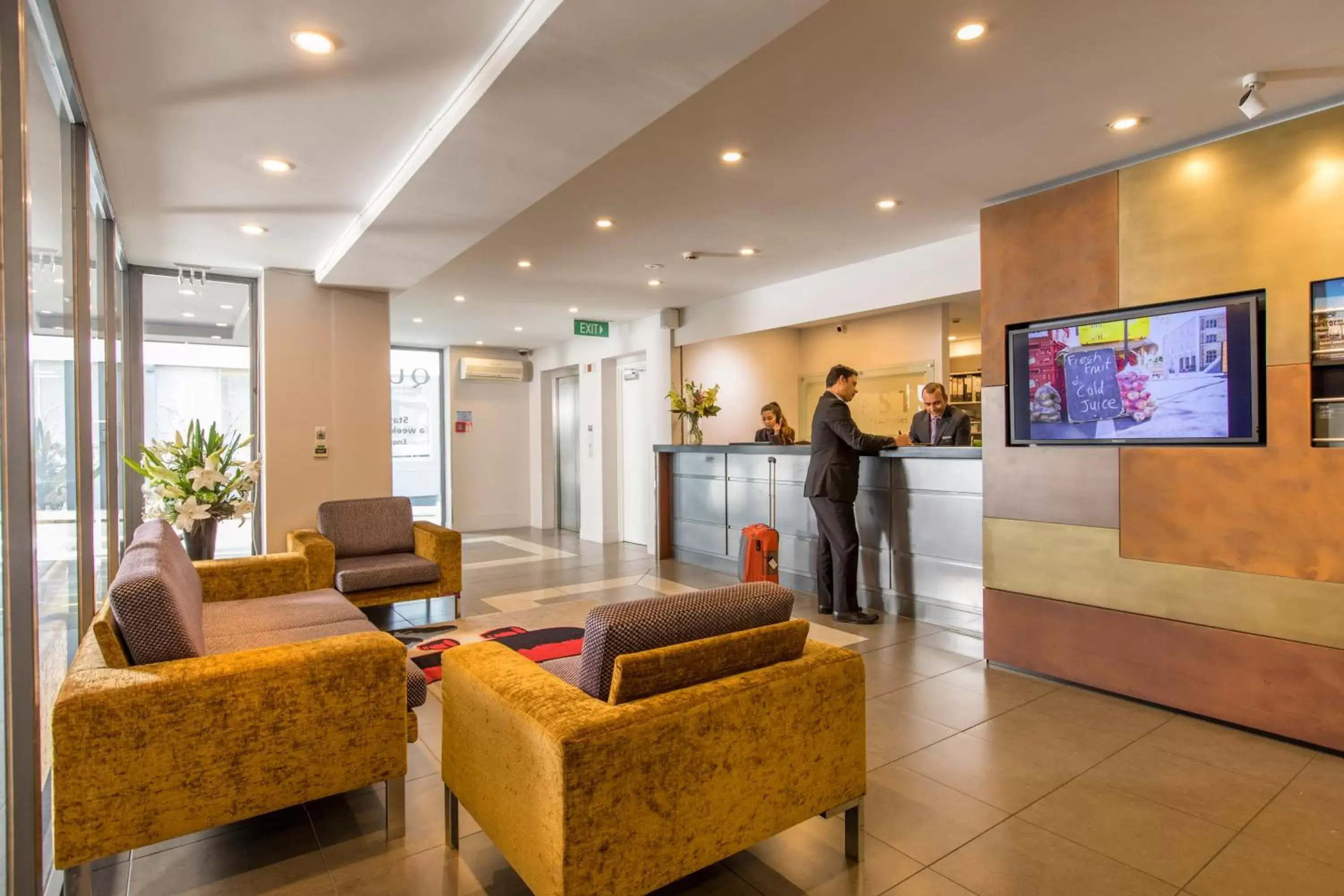 Lobby or reception in Quest Newmarket Serviced Apartments