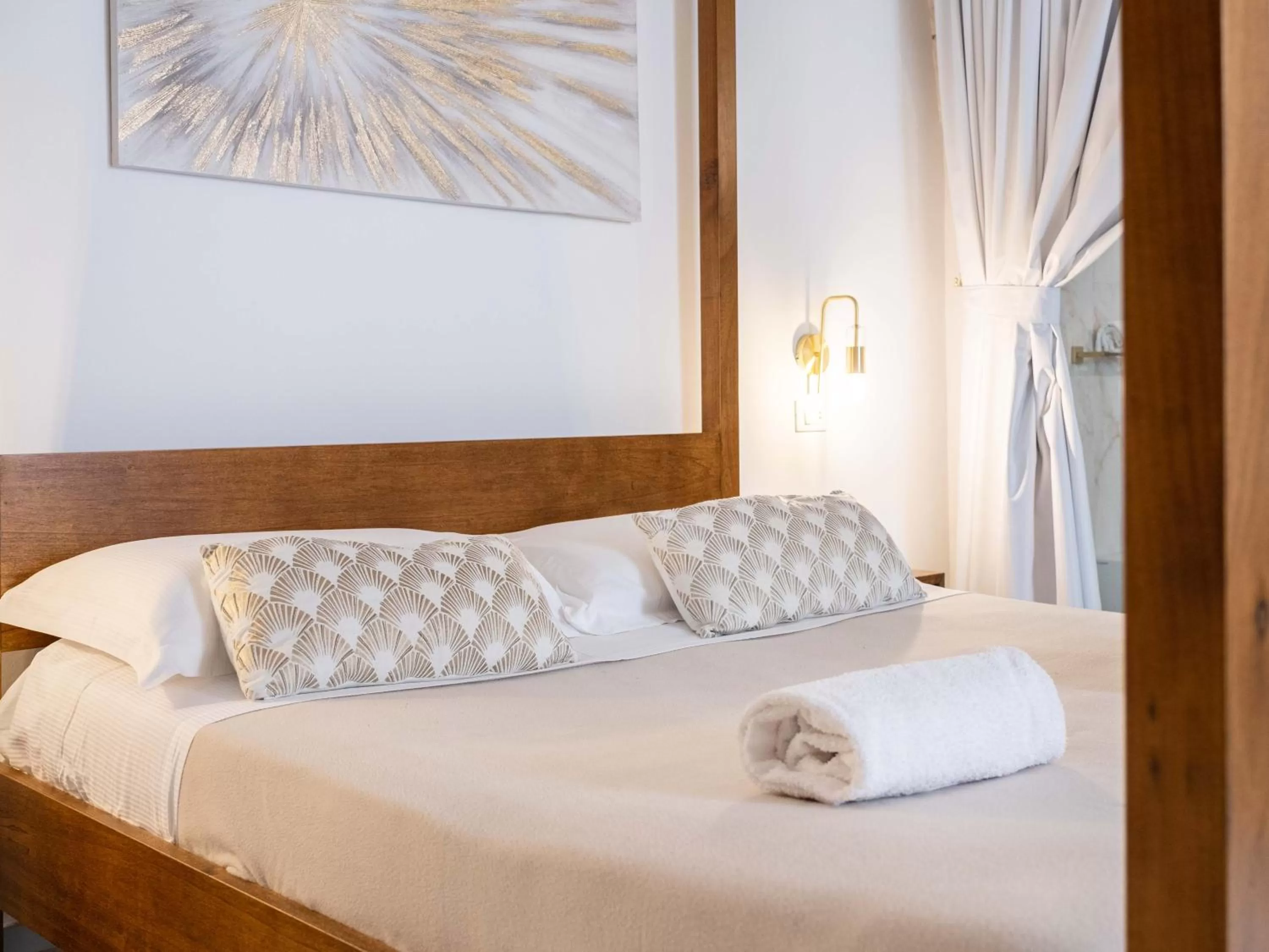 Bed in Dama Bianca Boutique Hotel Ostuni