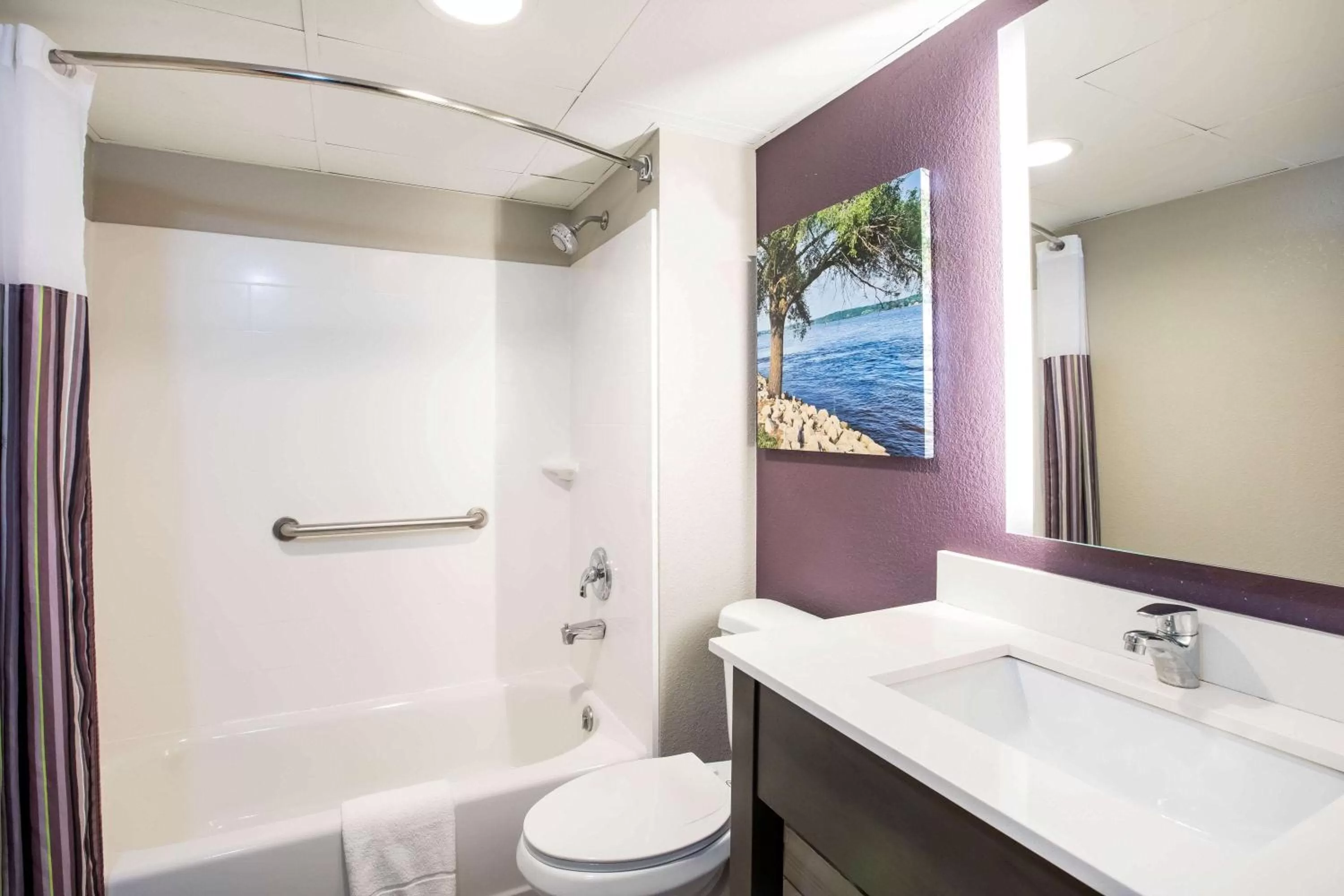 Bathroom in La Quinta Inn by Wyndham Davenport & Conference Center