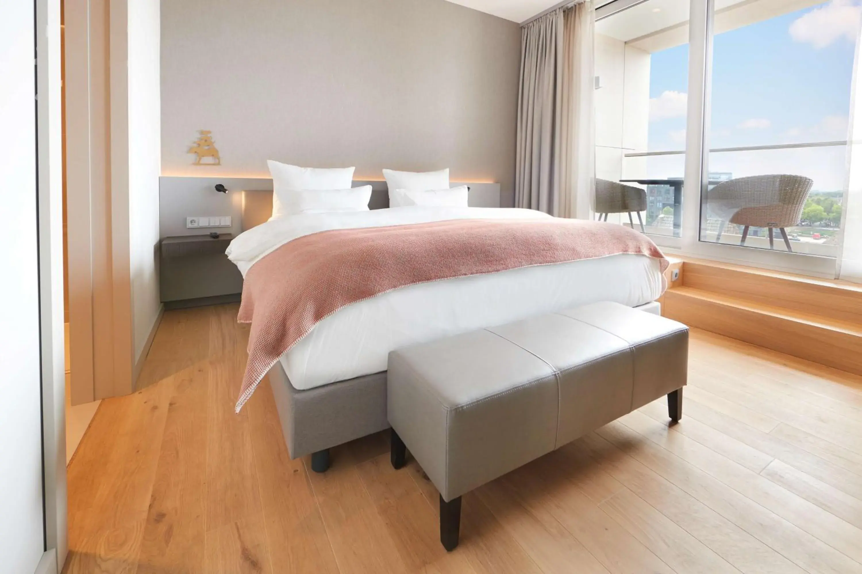 Bedroom, Bed in Atlantic Grand Hotel Bremen
