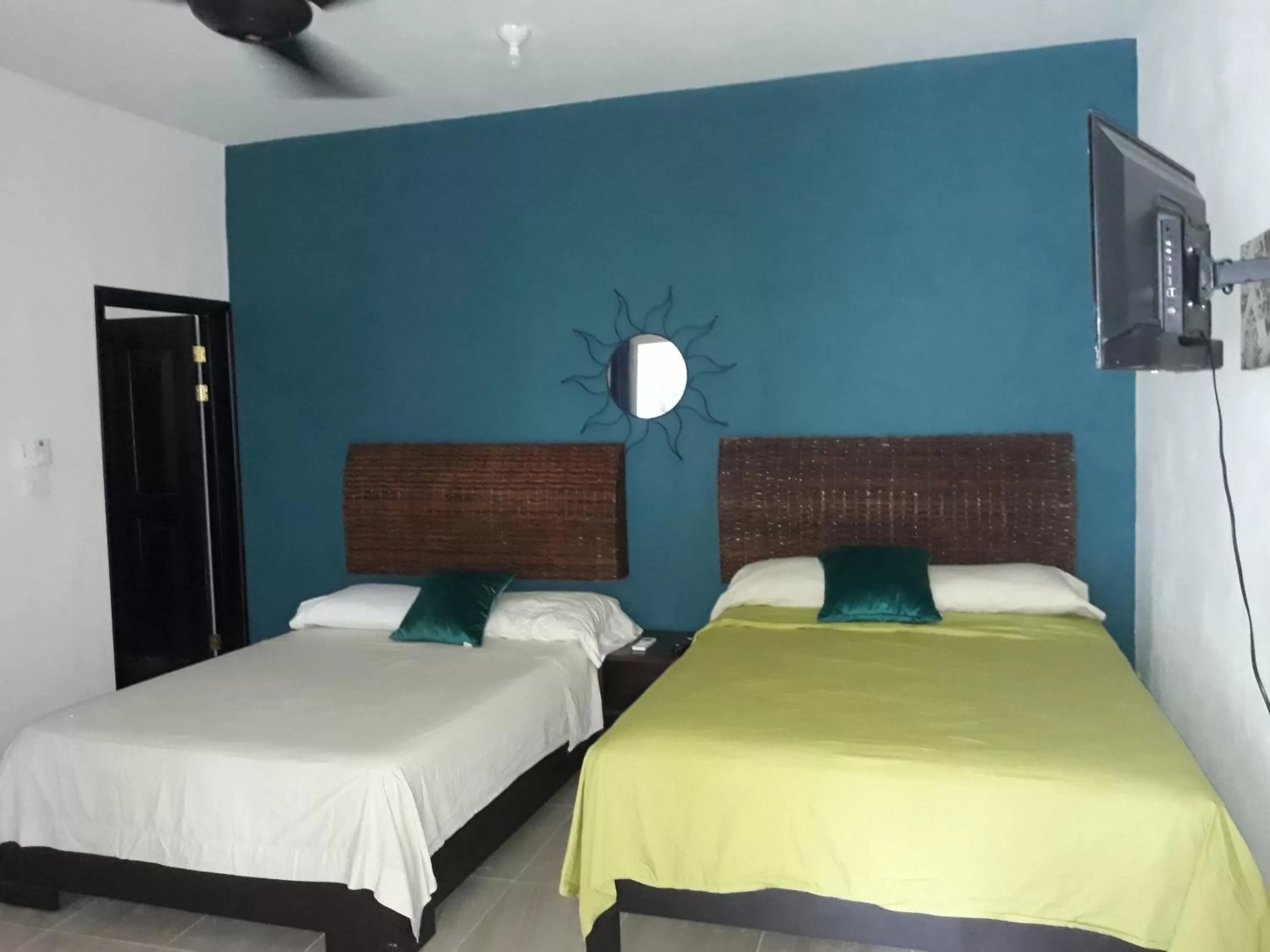 Bed in Bea rooms and studios