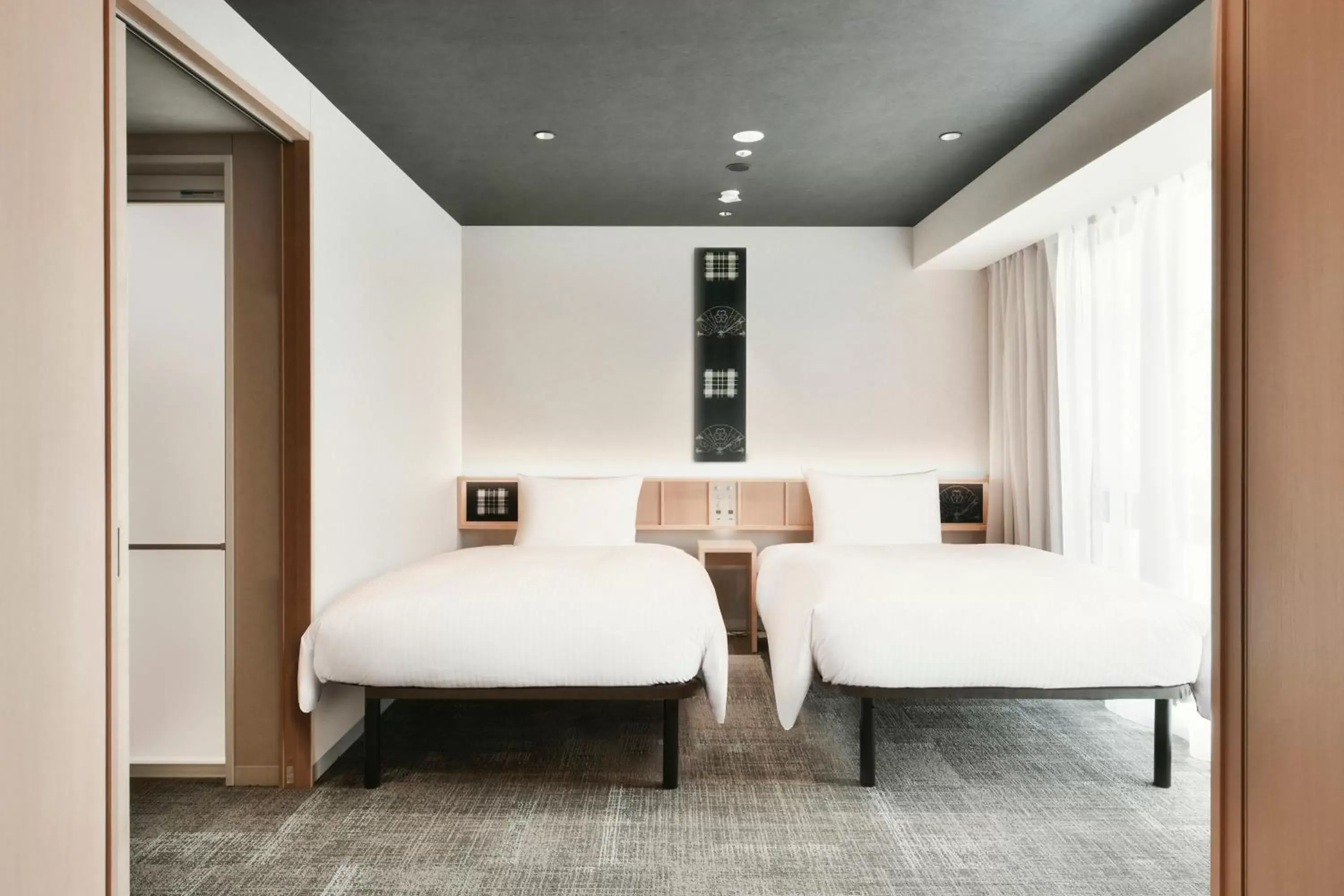 Photo of the whole room, Bed in REF Matsuyama City Station by VESSEL HOTELS