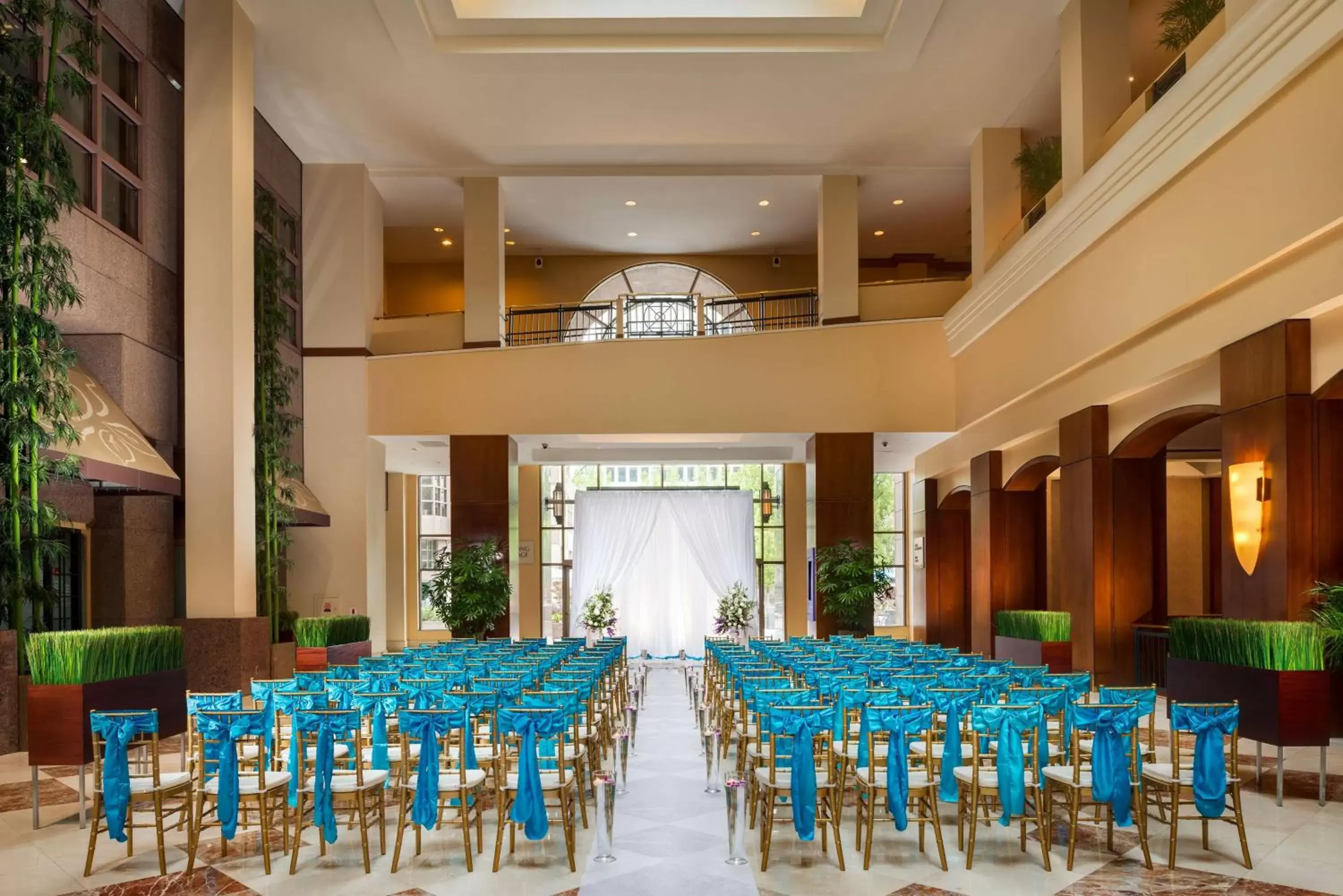 Lobby or reception, Banquet Facilities in Hilton Charlotte Uptown