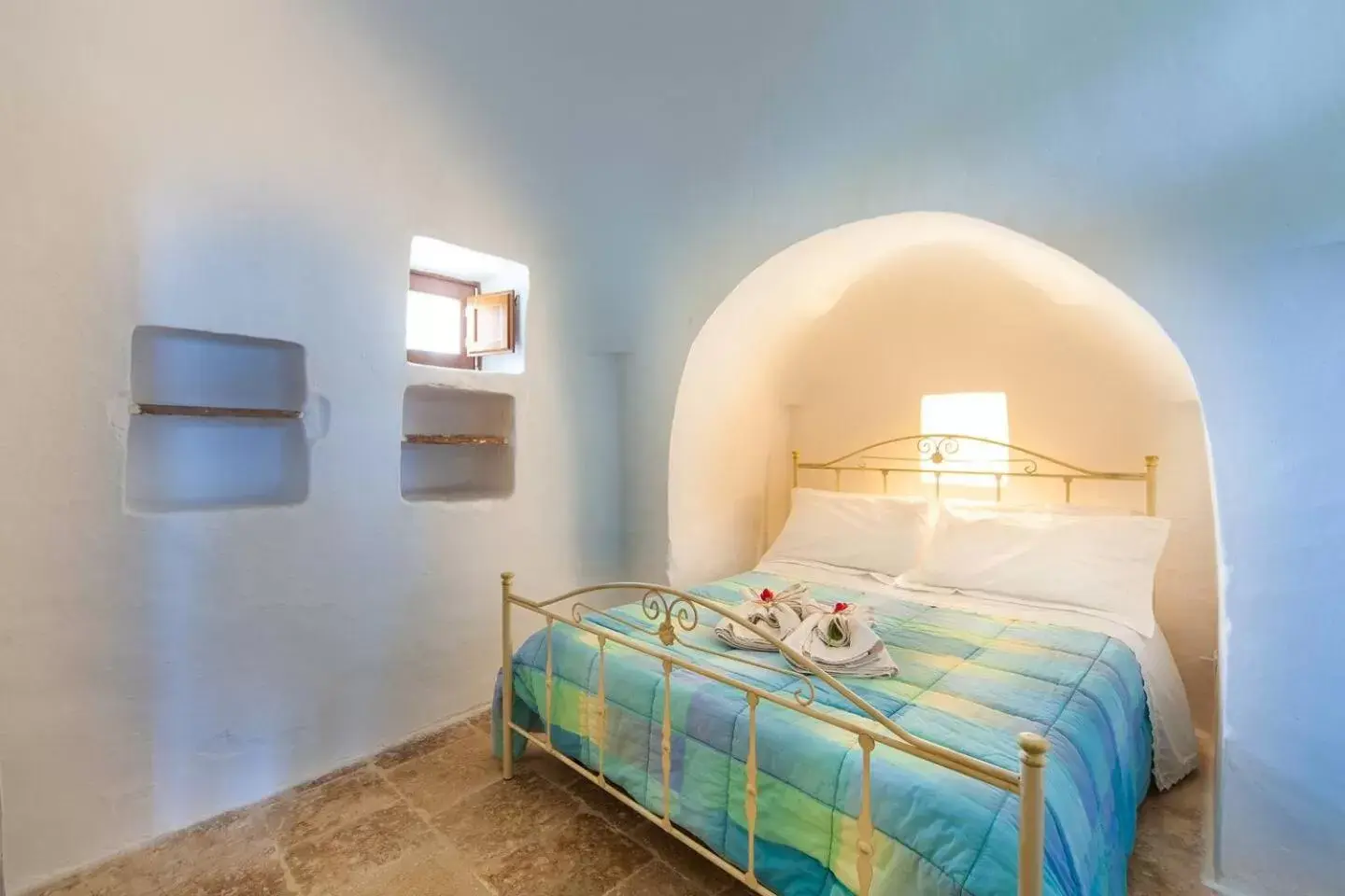 Bed in Masseria Trulli sull'Aia