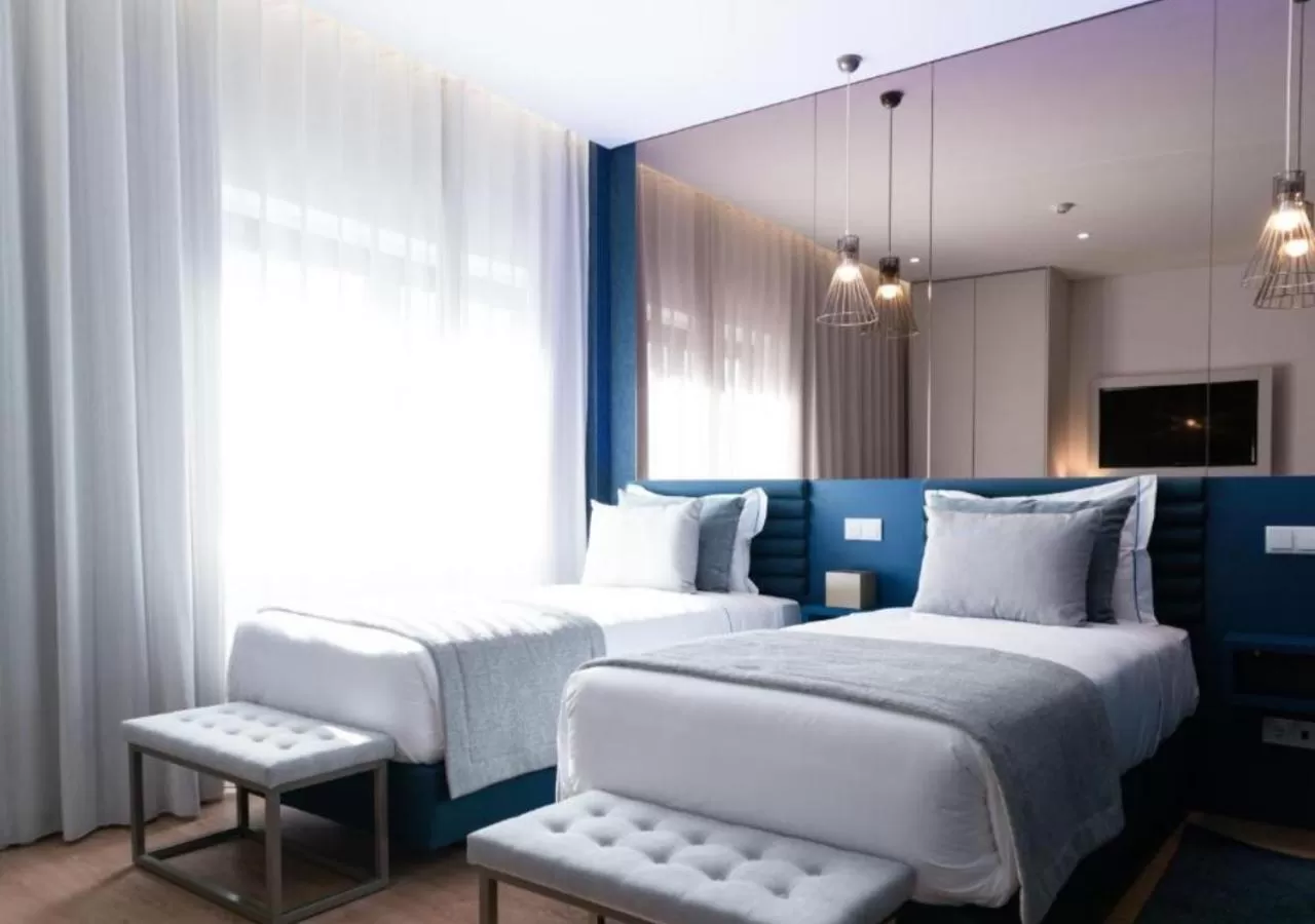 Photo of the whole room, Bed in Zurin Charm Hotel