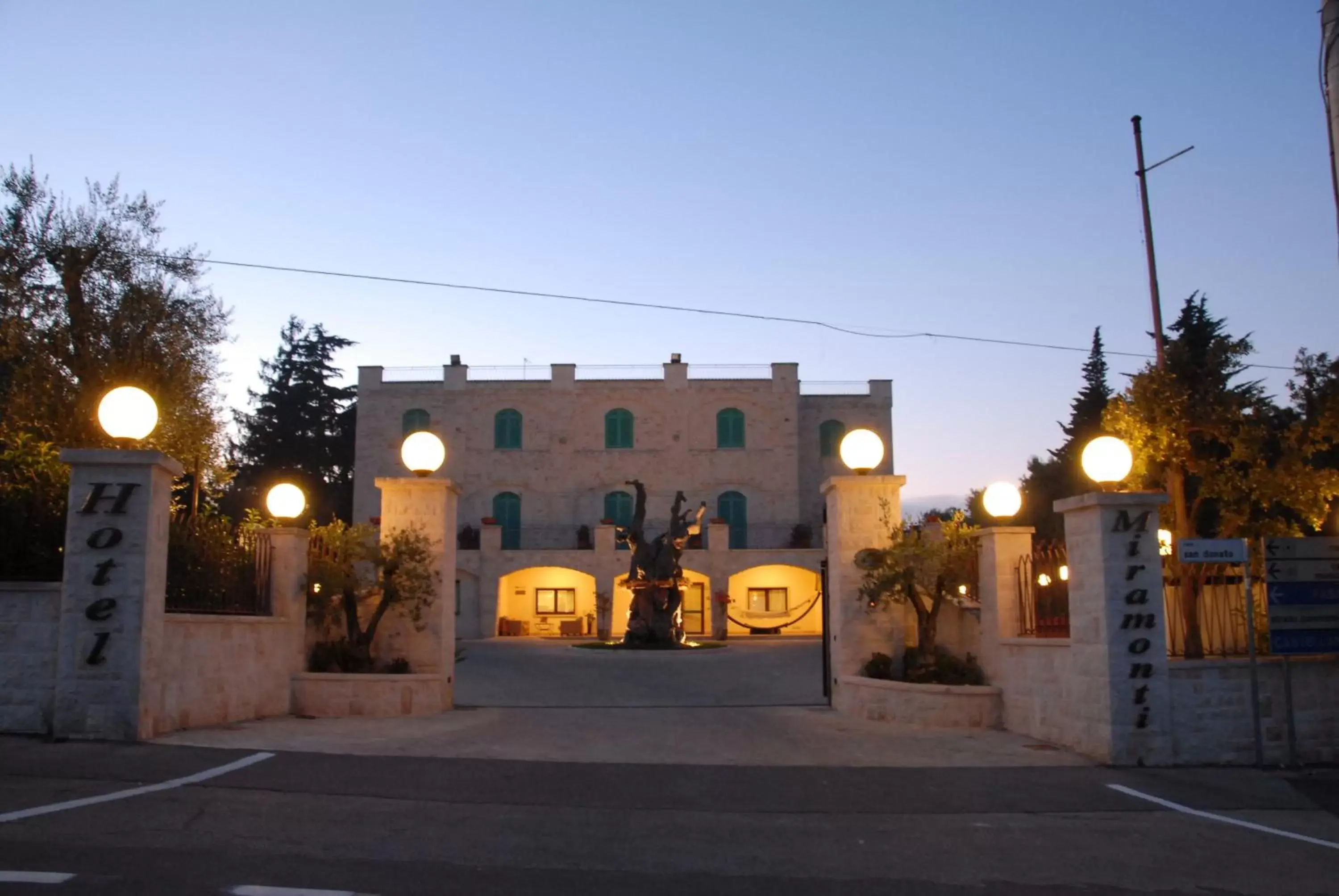 Property Building in Hotel Castel Miramonti