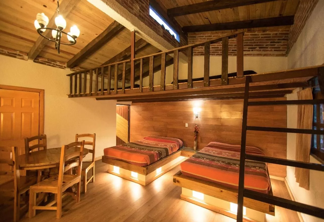 Bed in Hotel Pozo Viejo