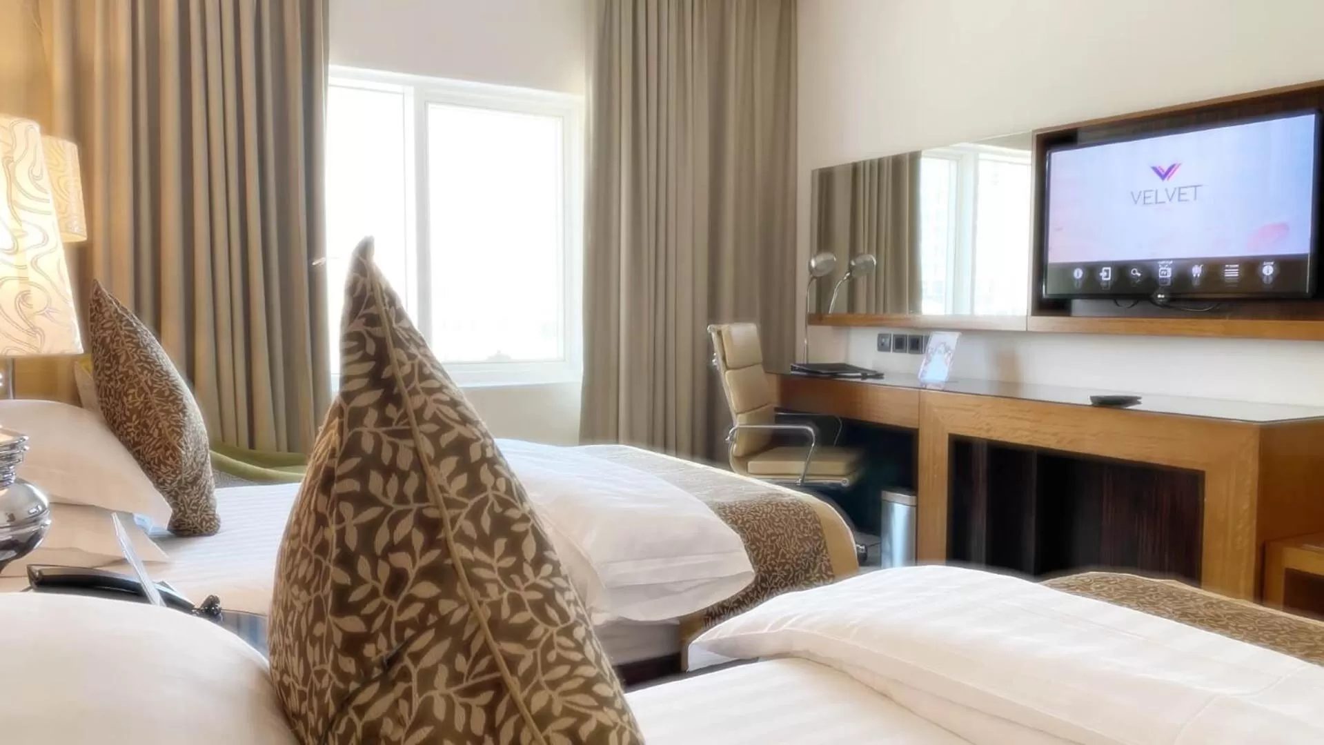 Bed in Velvet Hotel Jeddah