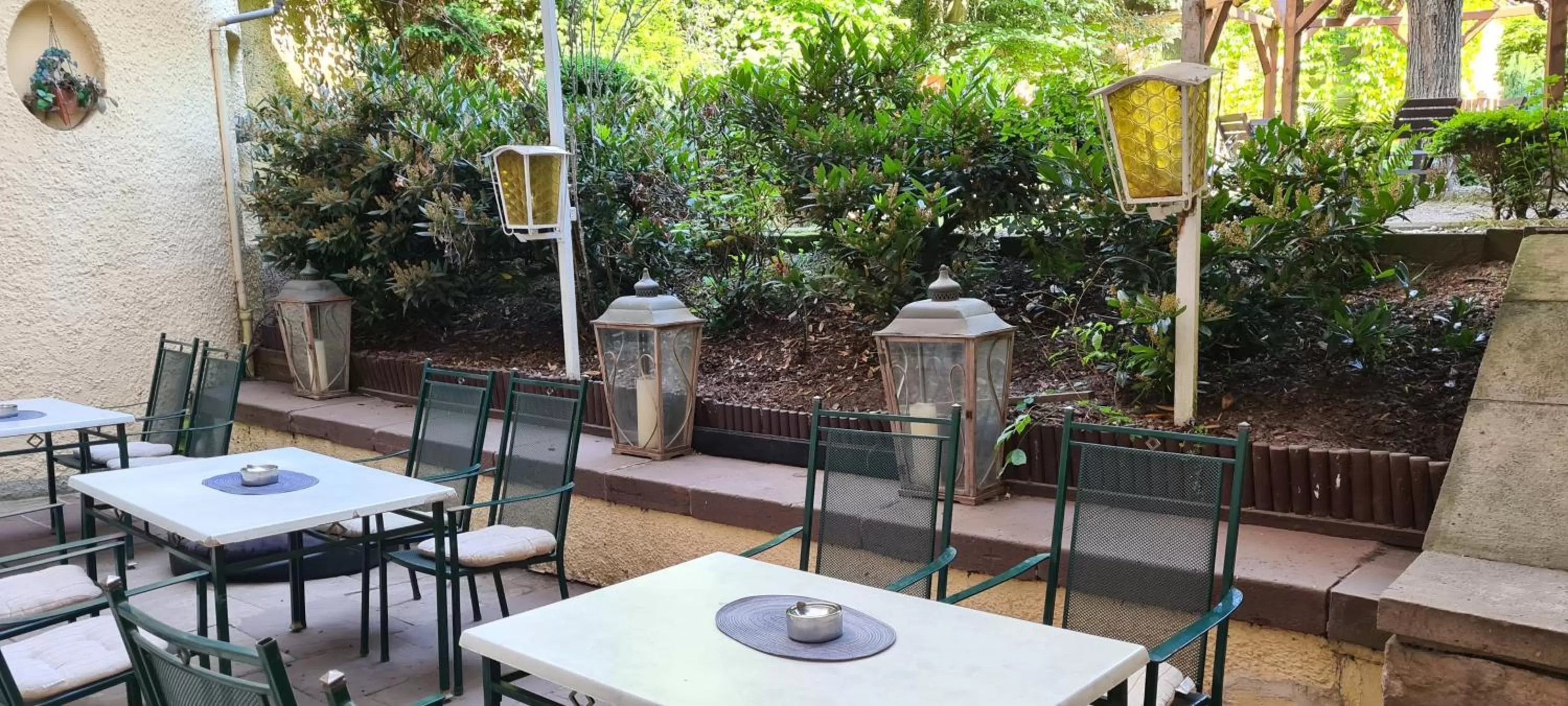 Patio in Historisches Hotel zum Schwan