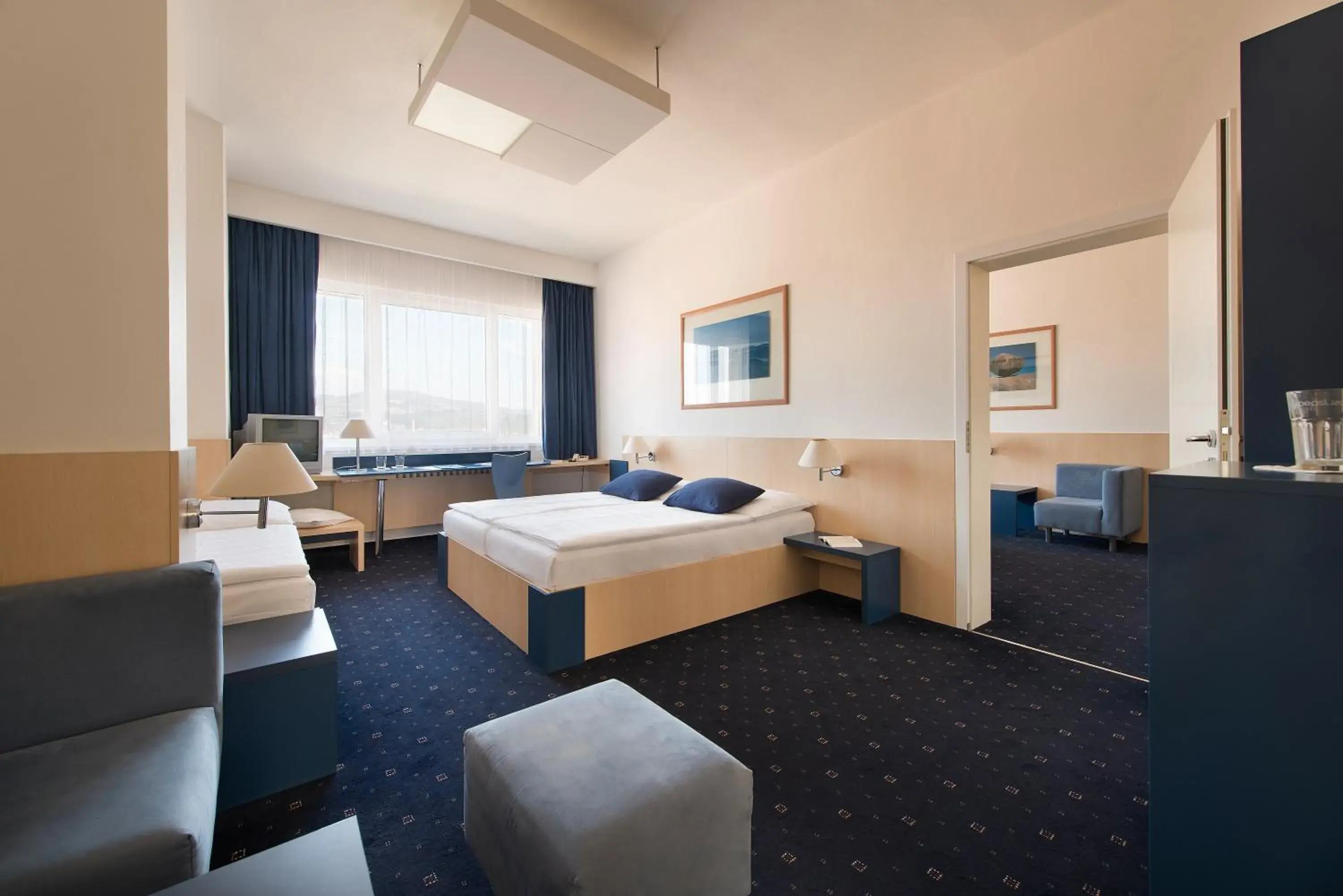 Bedroom, Seating Area in Hotel Grand Litava Beroun