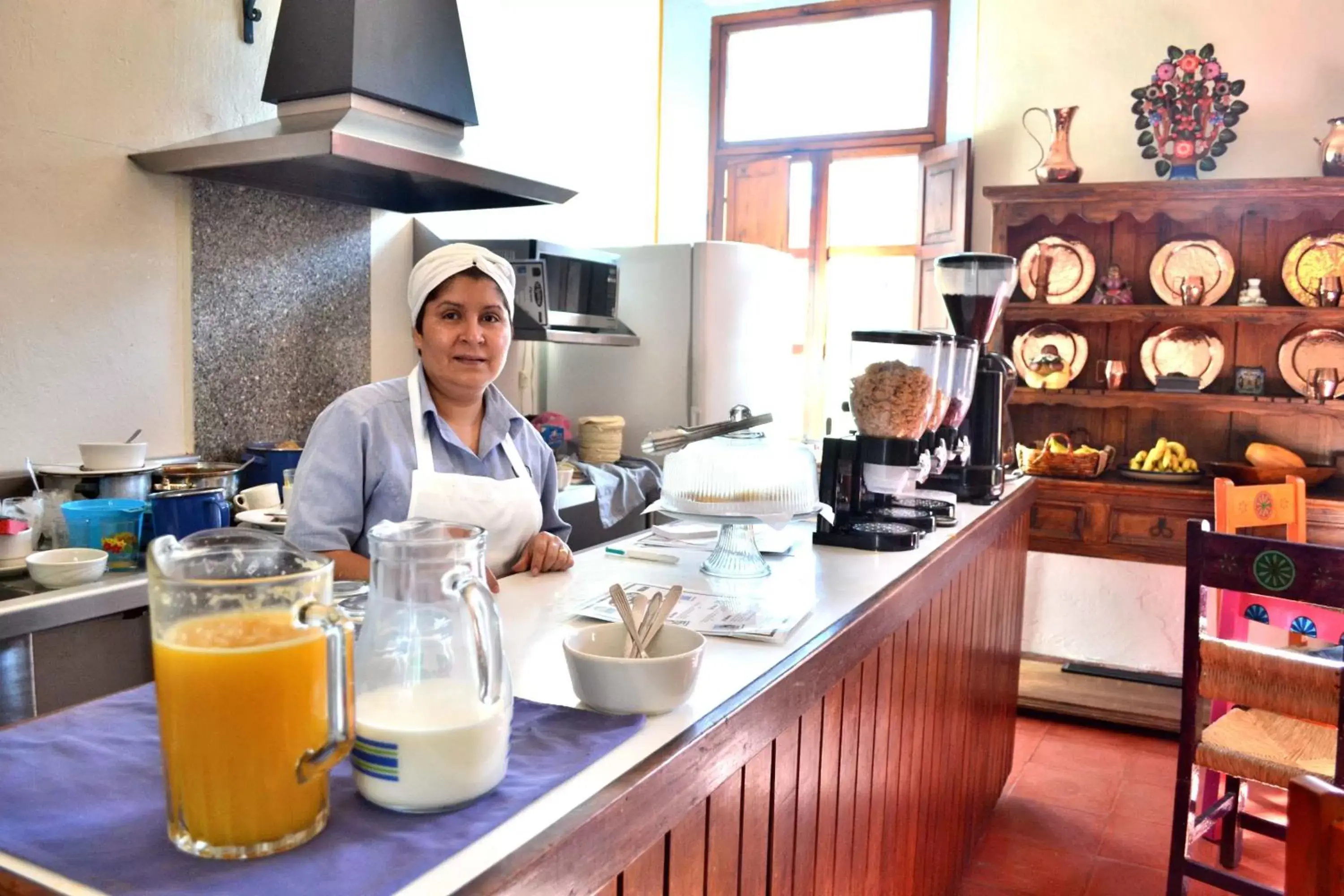 Kitchen or kitchenette in Posada del Cafeto