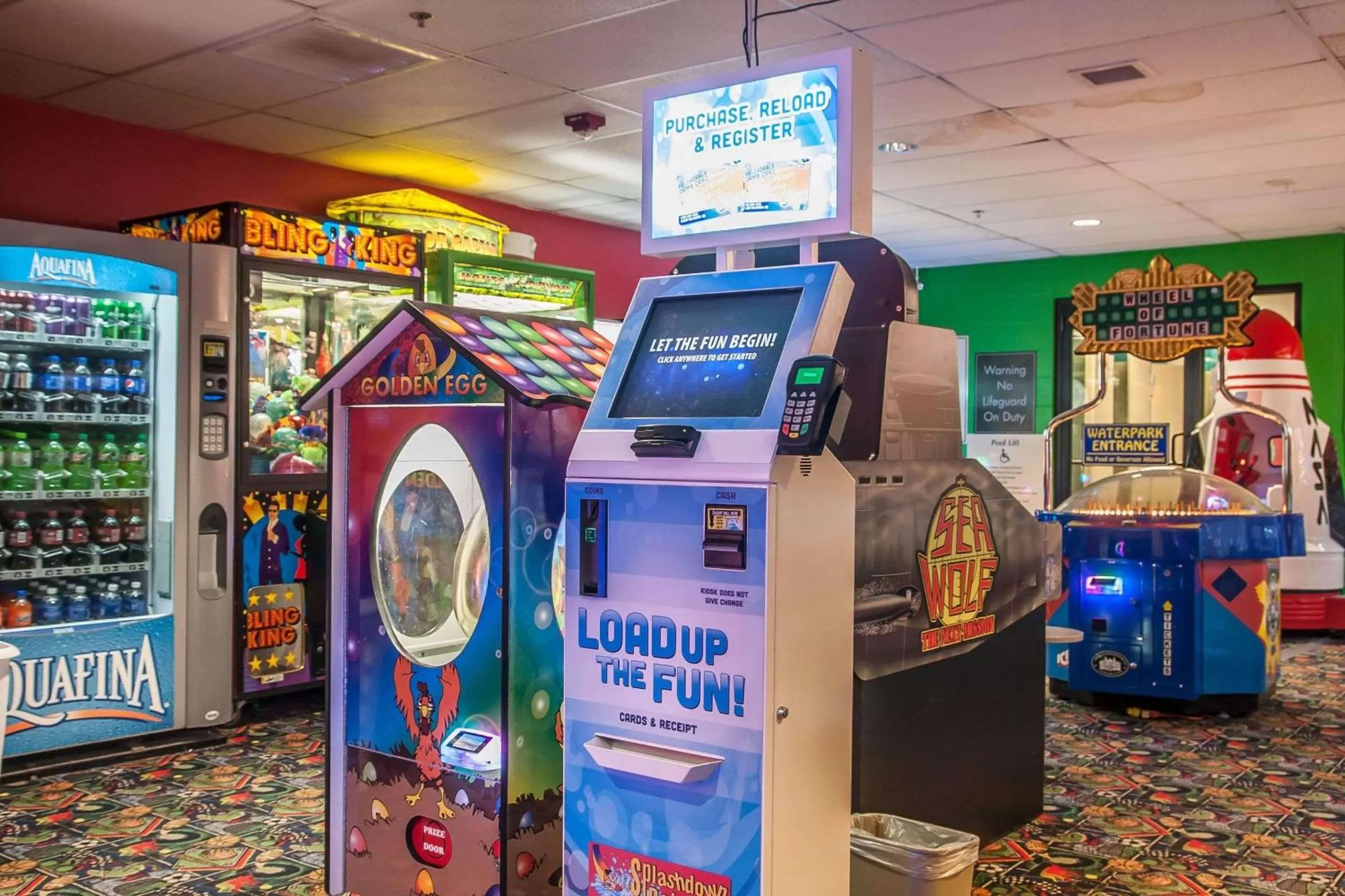 Game Room in Sleep Inn & Suites Conference Center and Water Park