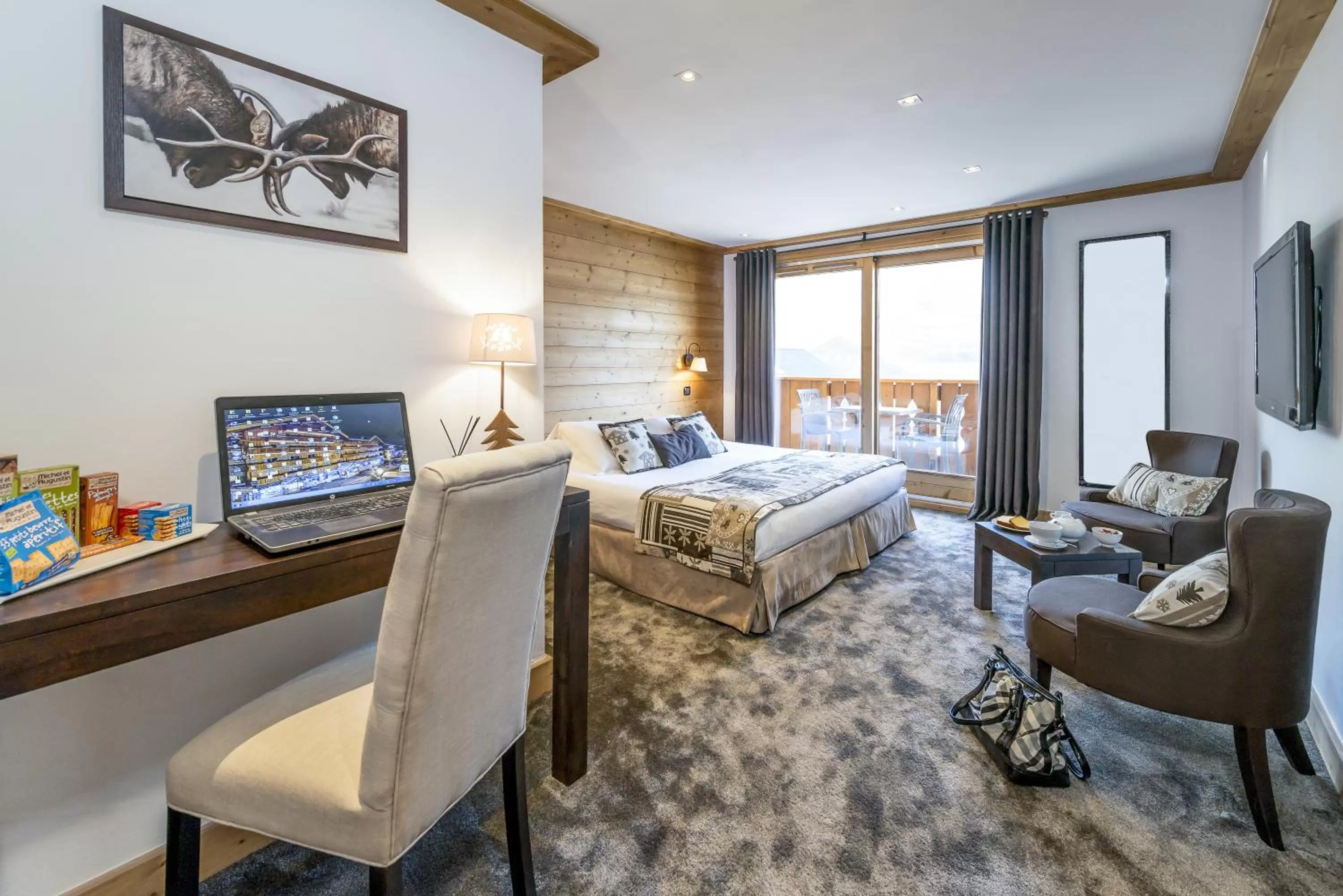 TV and multimedia in Hotel La Chaudanne