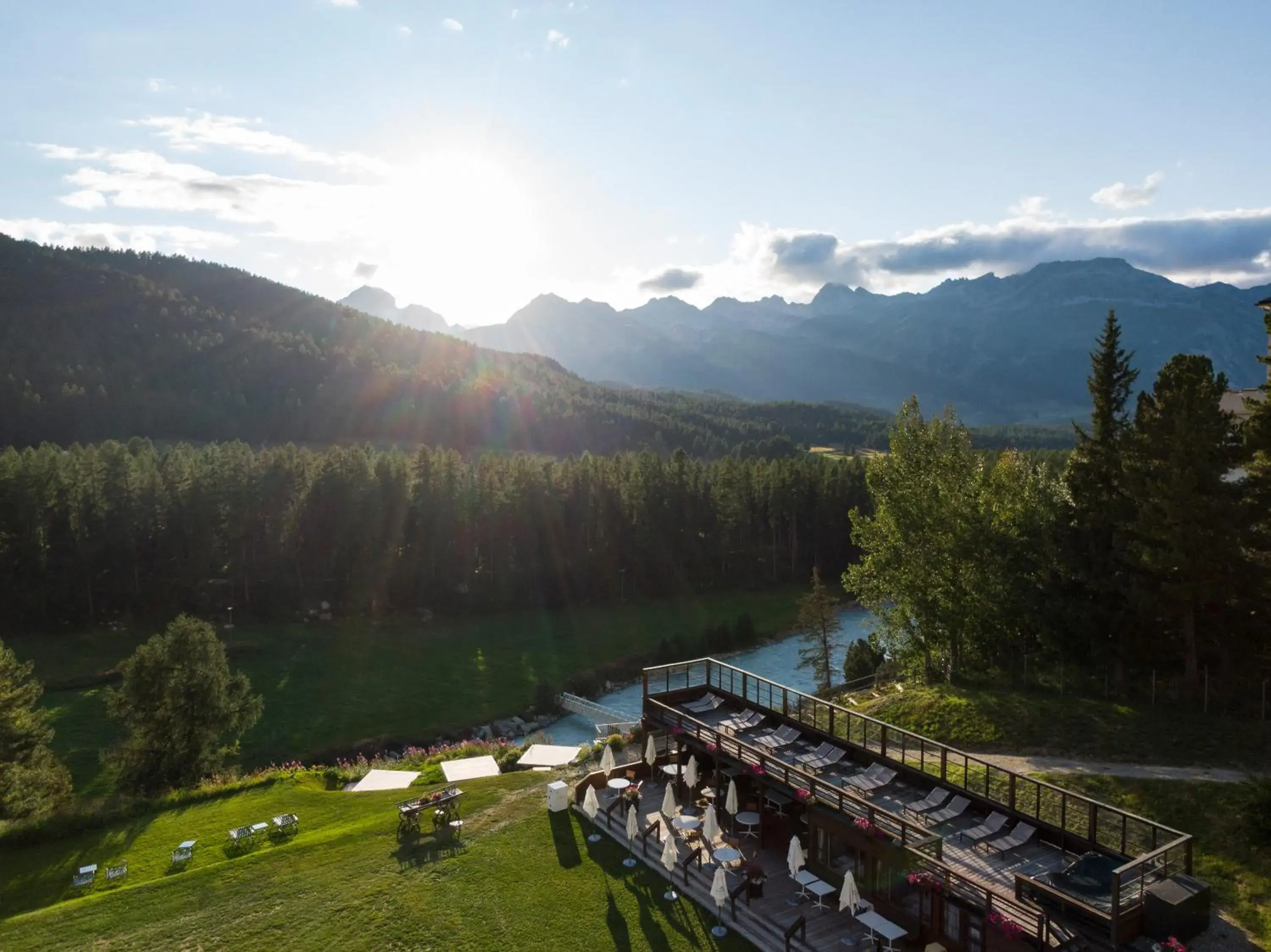 Restaurant/places to eat, Mountain View in Grand Hotel Kronenhof